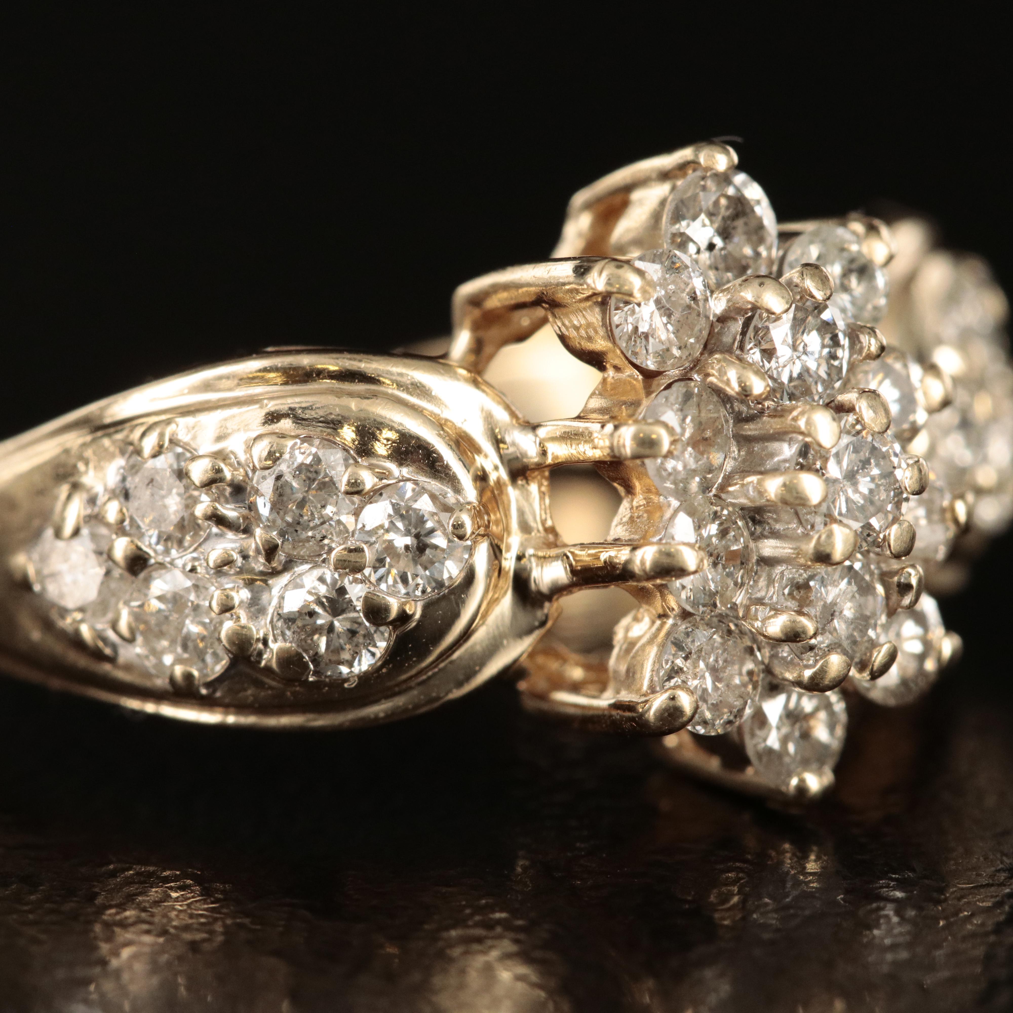 10K 0.90 CTW Diamond Ring