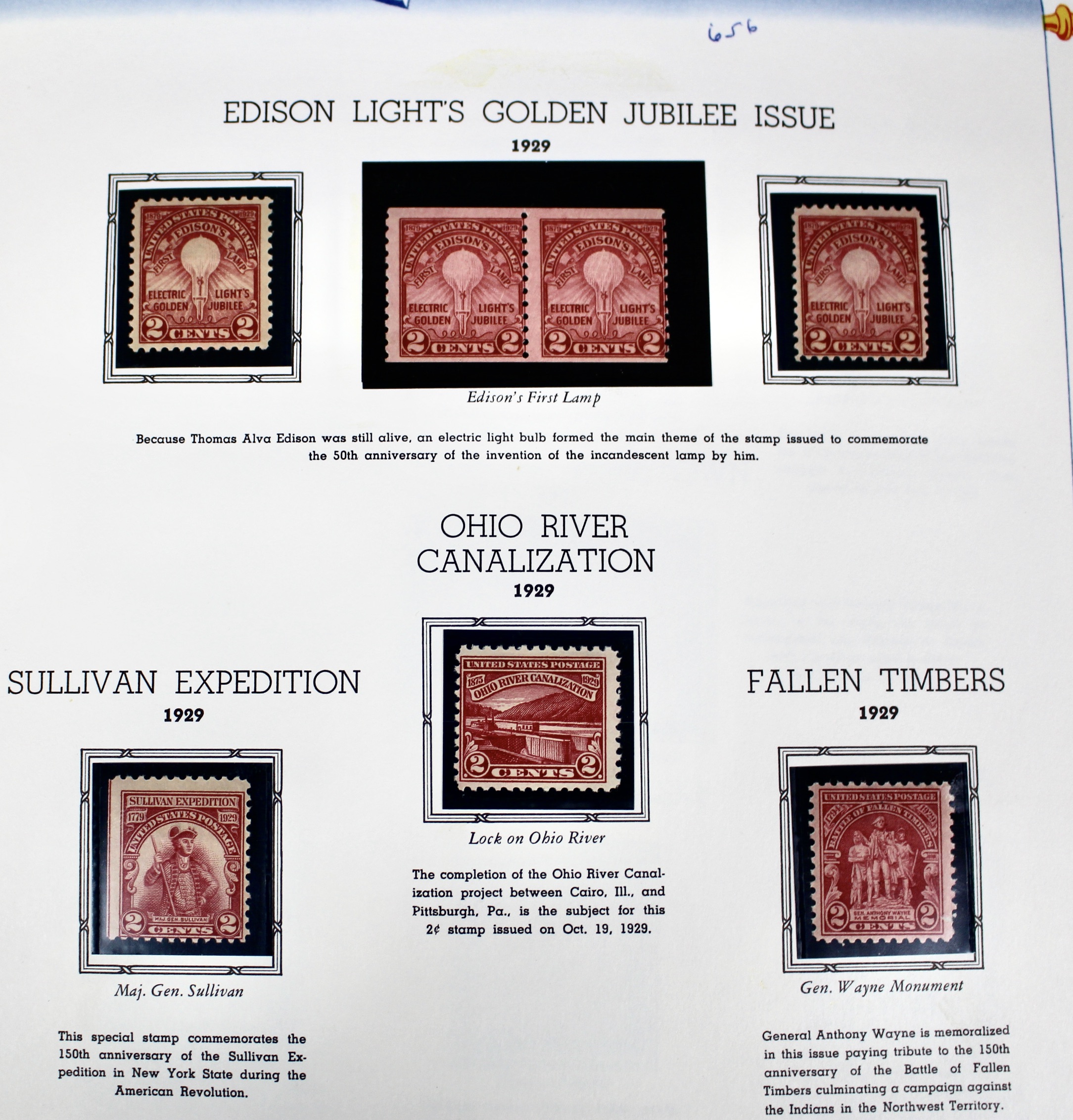 U.S. Commemorative Postage Stamp Collection, 1893 to 1965