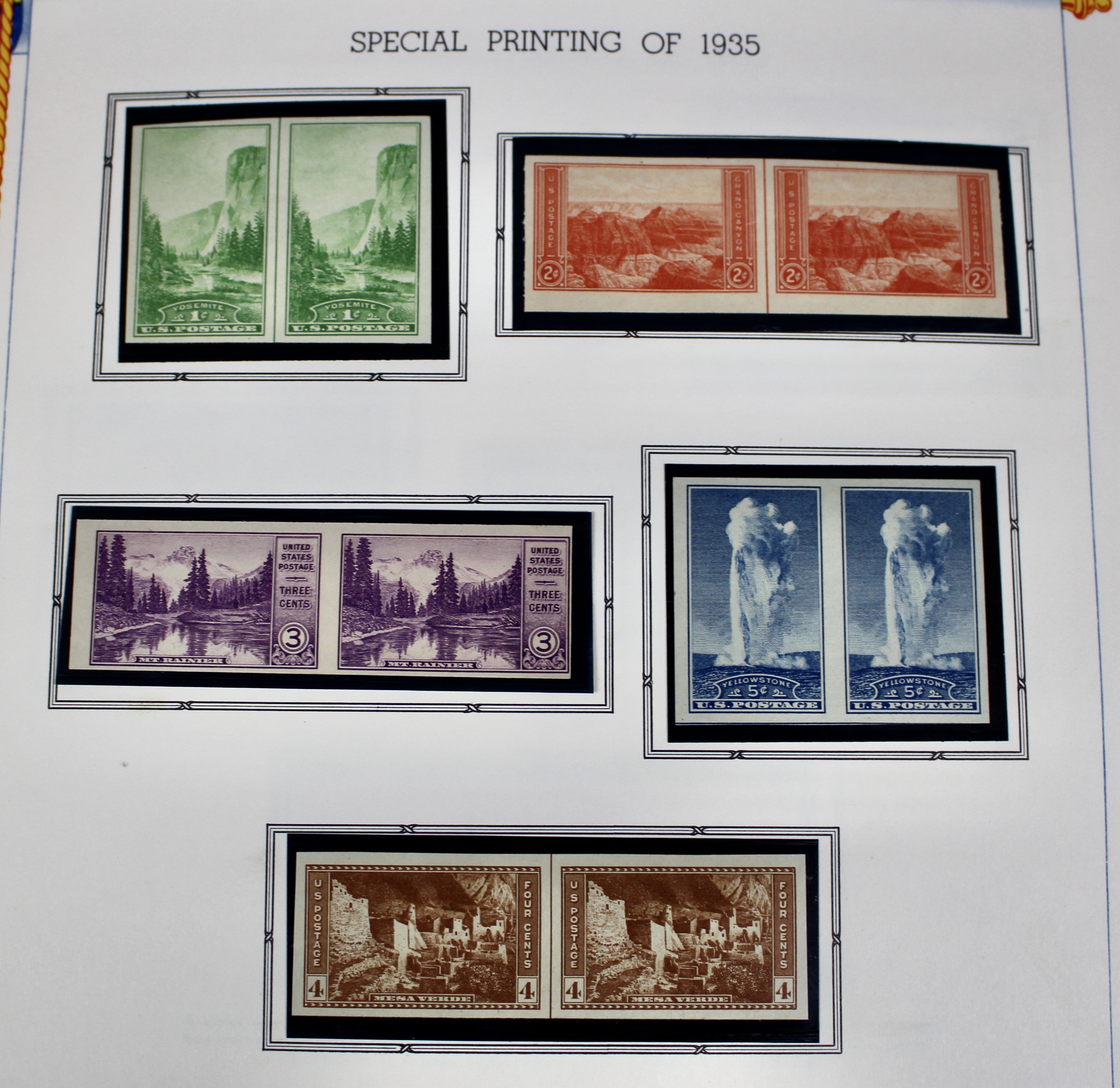 U.S. Commemorative Postage Stamp Collection, 1893 to 1965