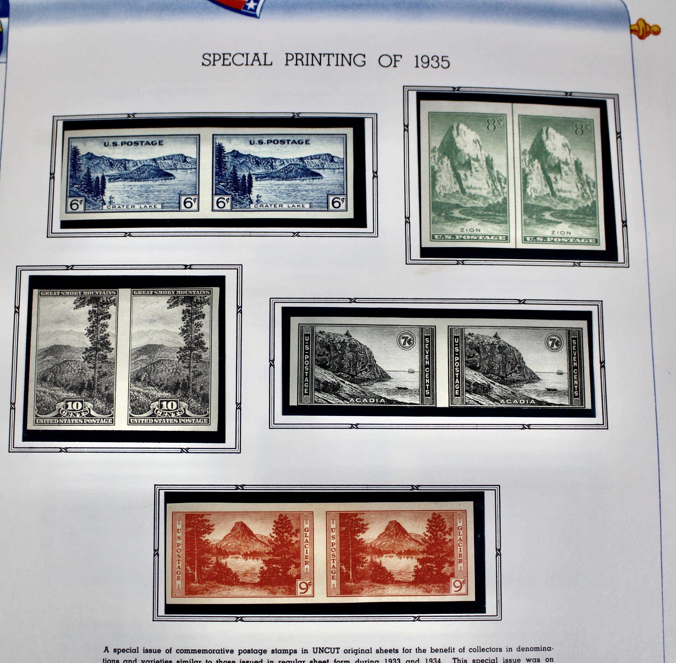 U.S. Commemorative Postage Stamp Collection, 1893 to 1965