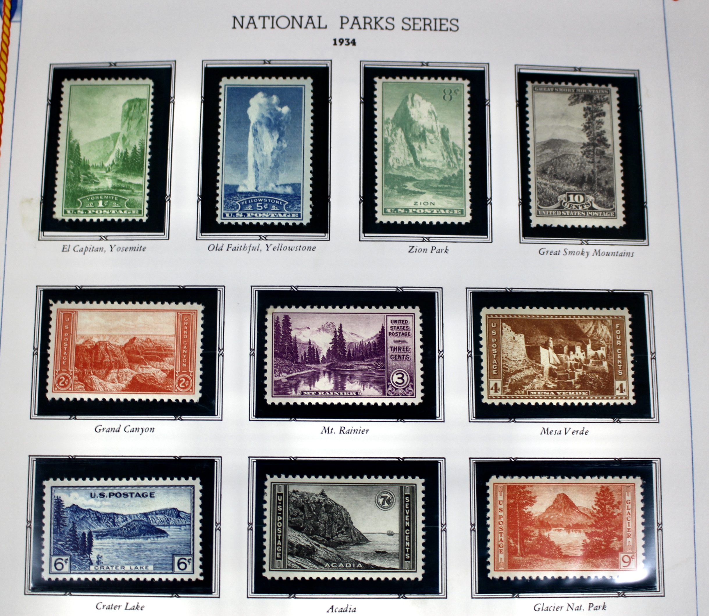 U.S. Commemorative Postage Stamp Collection, 1893 to 1965