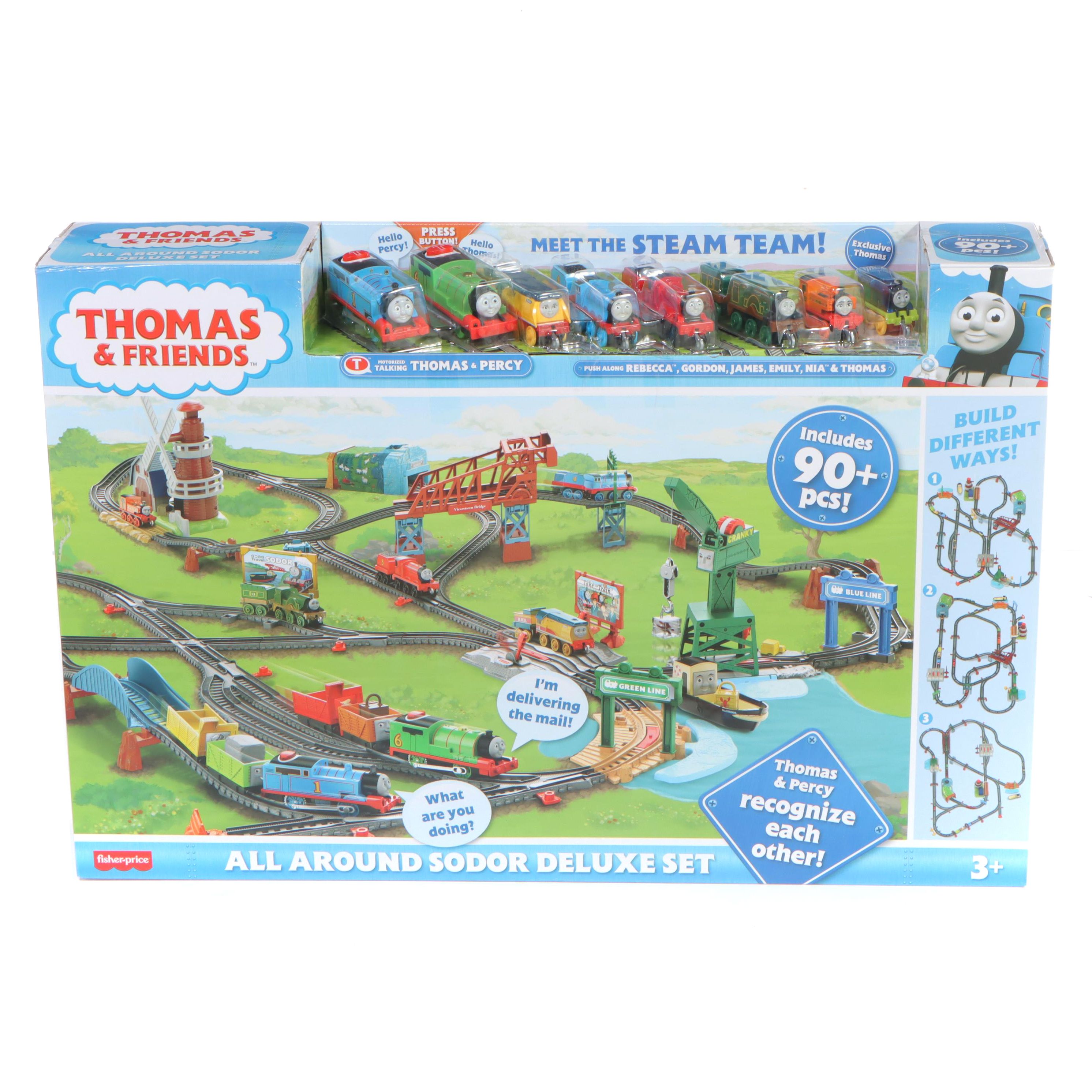 Fisher-Price Thomas & Friends All Around Sodor Deluxe Set