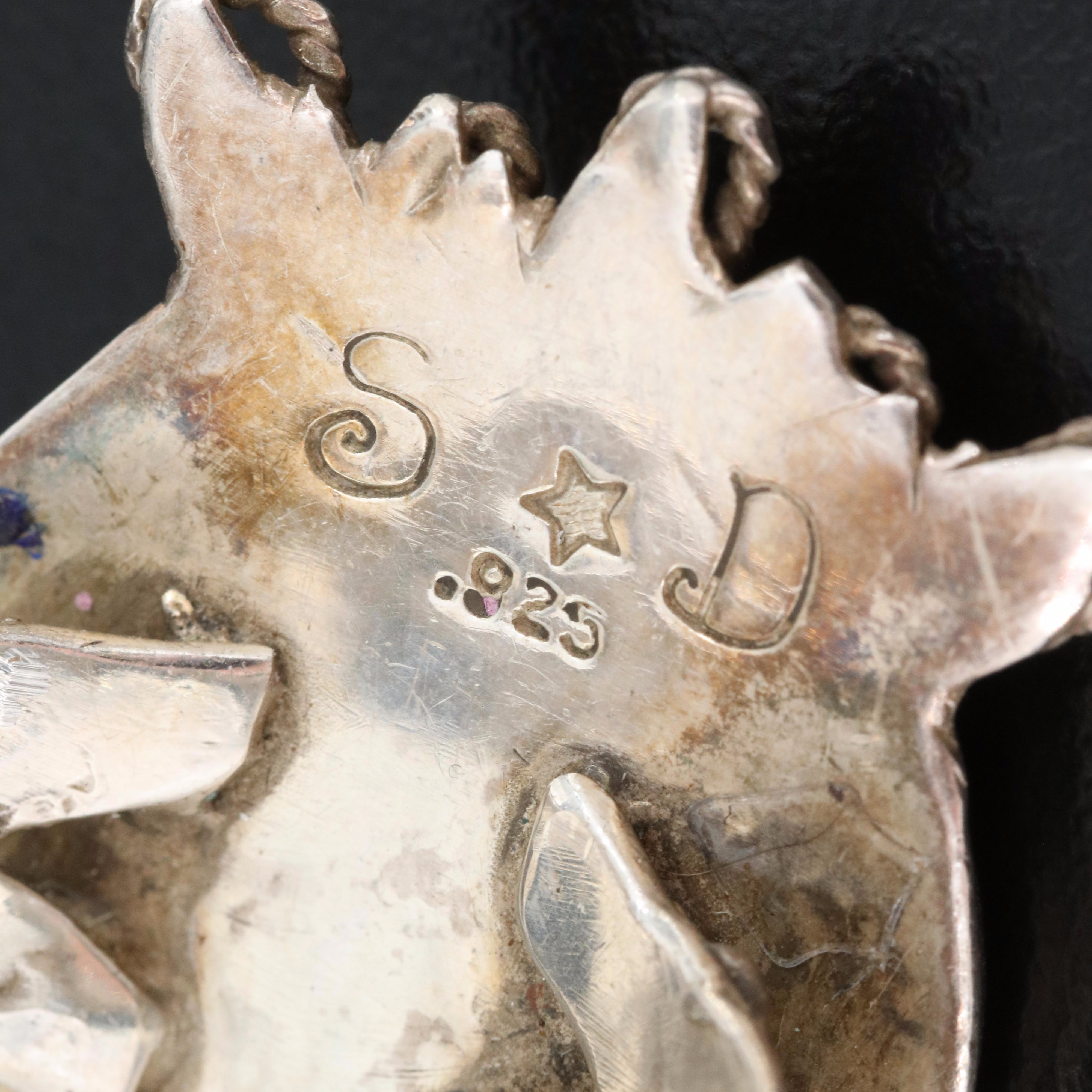 Sterling Amethyst Ring with Rope Detail