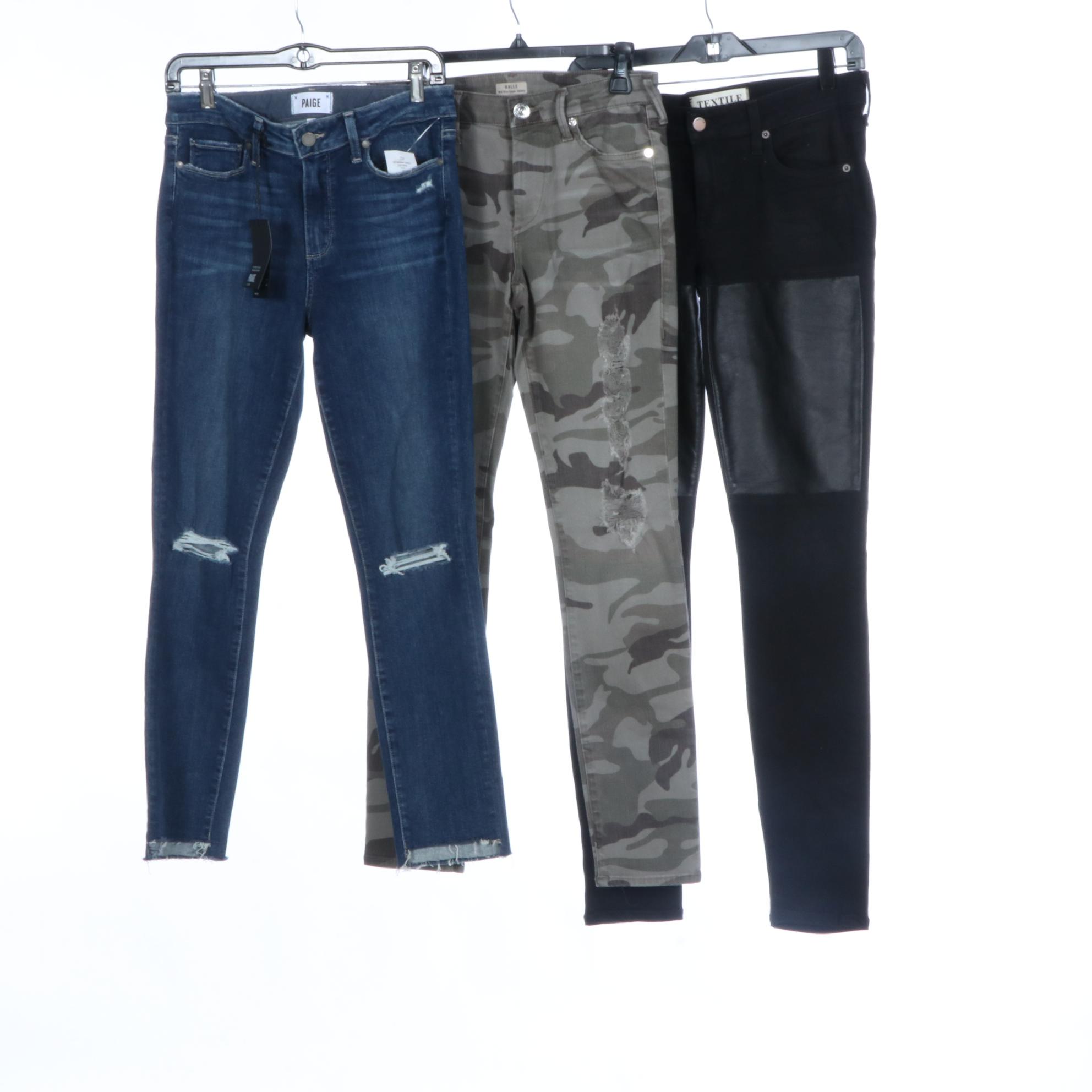 True Religion, Paige, and Textile by Elizabeth and James Embossed Jeans