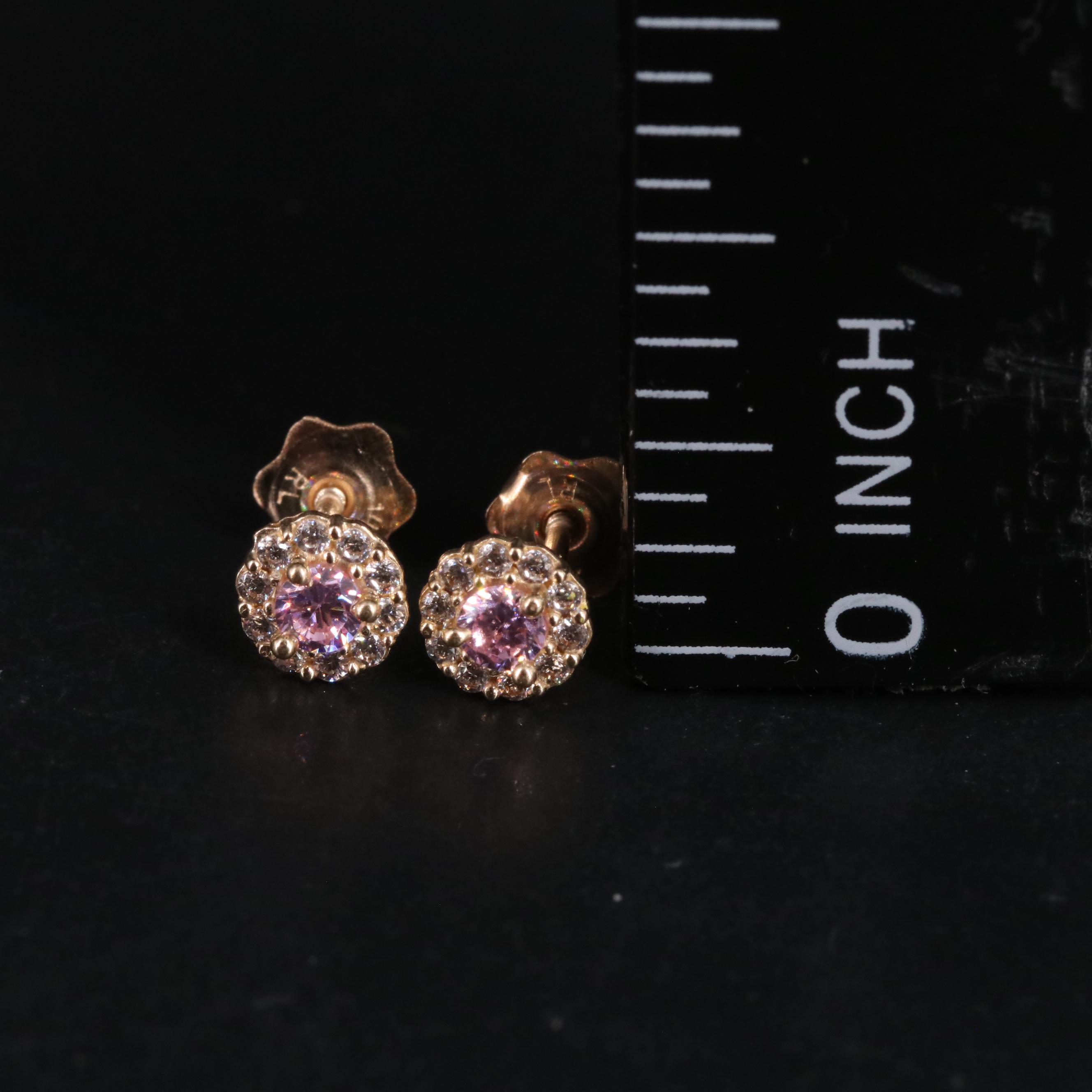 14K Stud Earrings