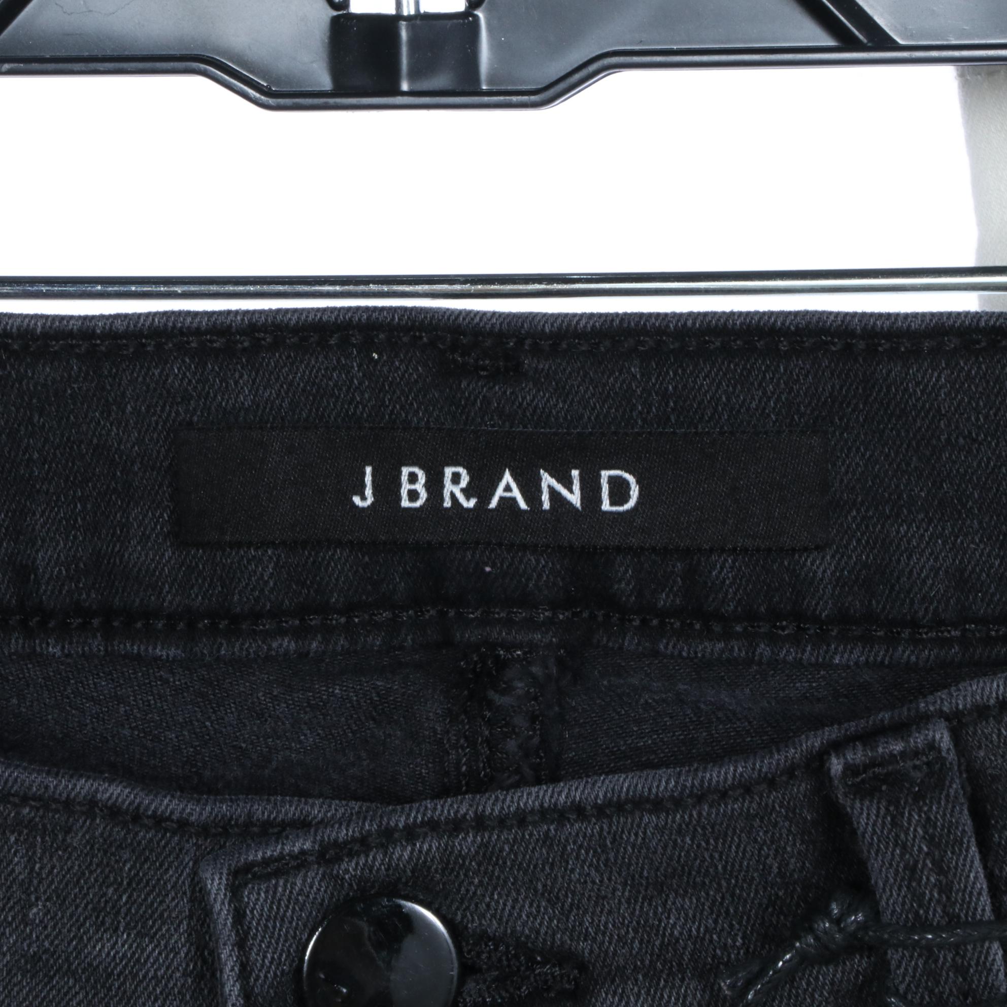 J Brand Floral Printed and Embossed Jeans