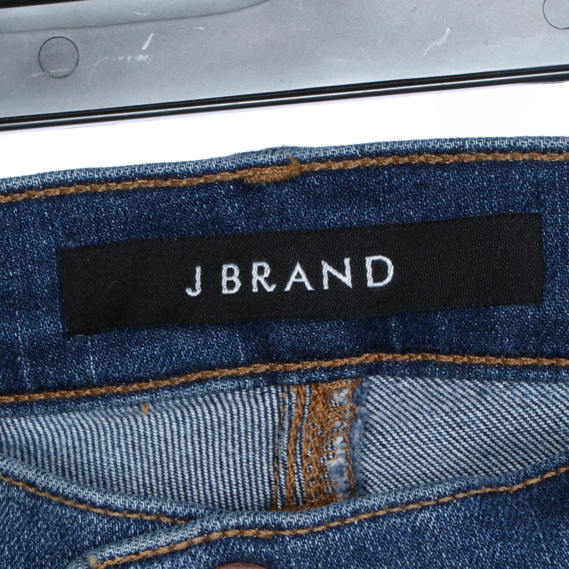 J Brand Floral Printed and Embossed Jeans
