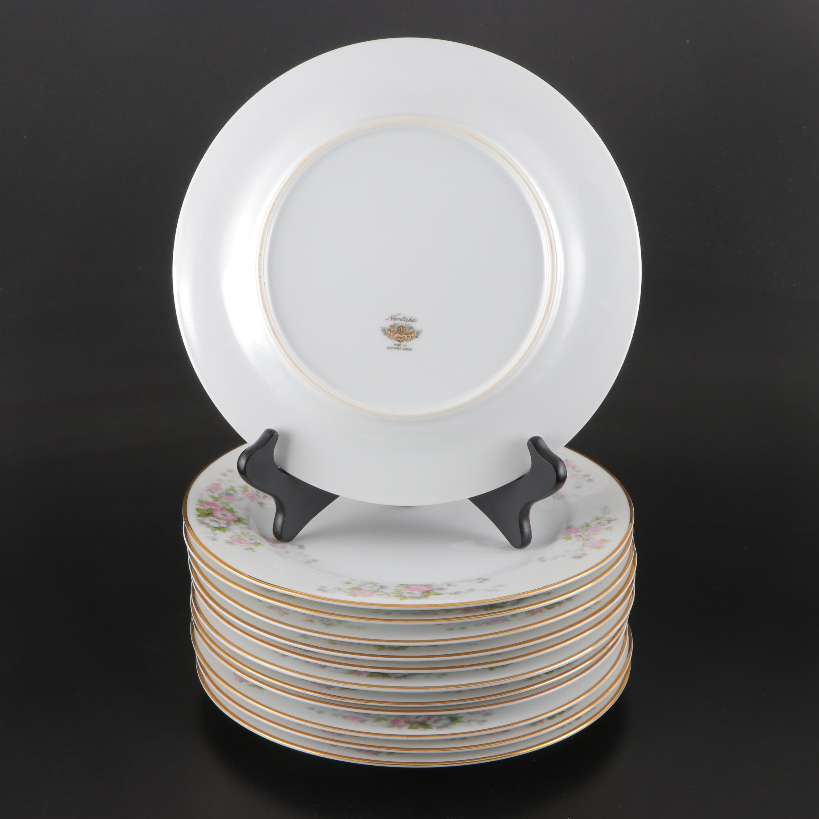 Noritake Japanese Bone China "Touraine" Dinnerware and Serving Pieces, 1945-1952