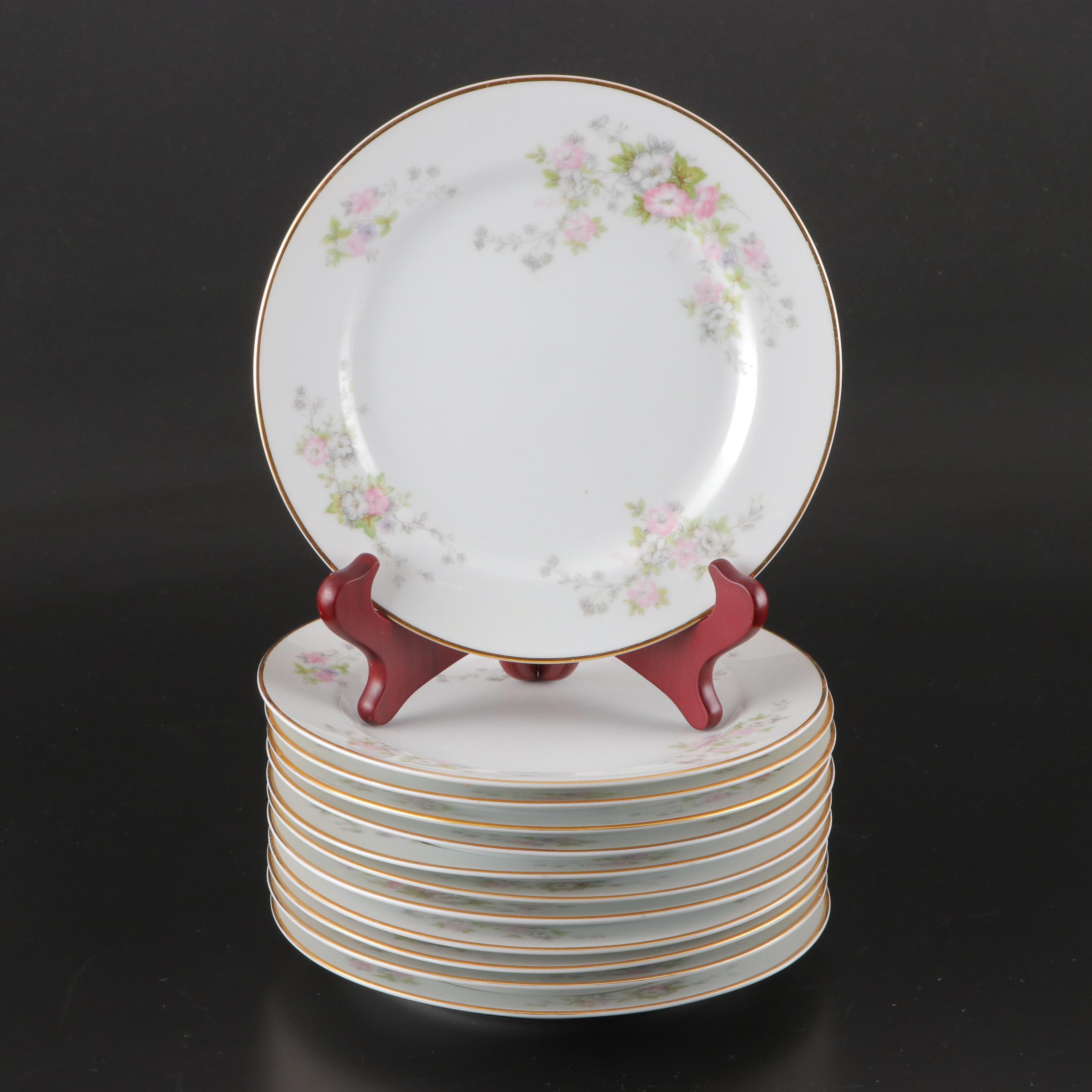 Noritake Japanese Bone China "Touraine" Dinnerware and Serving Pieces, 1945-1952