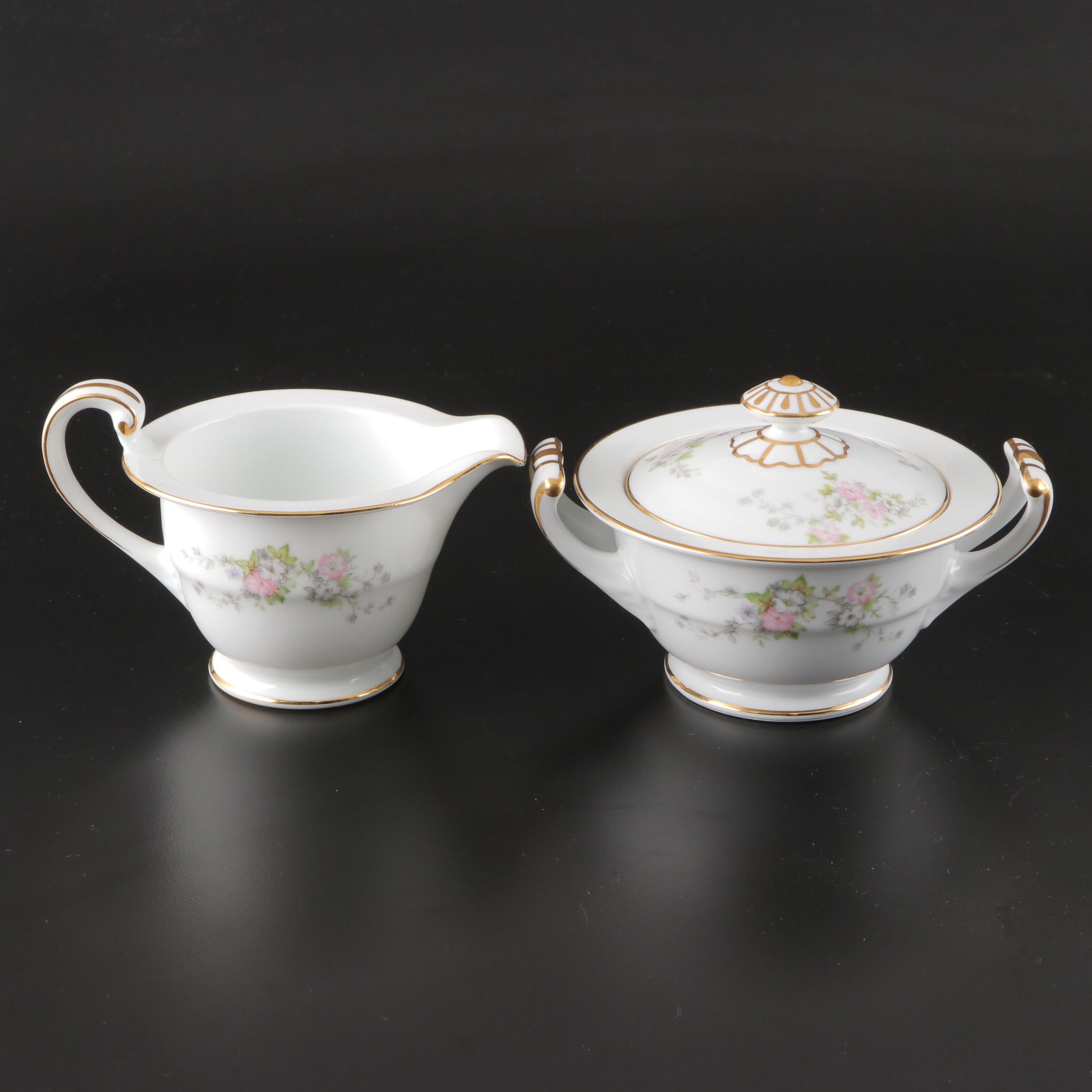 Noritake Japanese Bone China "Touraine" Dinnerware and Serving Pieces, 1945-1952