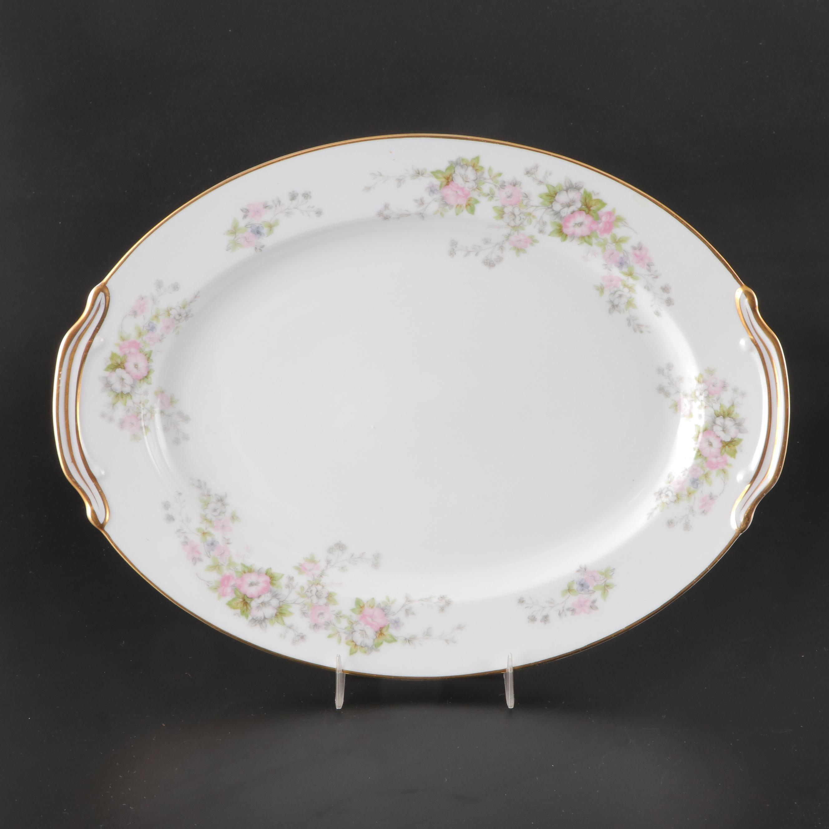 Noritake Japanese Bone China "Touraine" Dinnerware and Serving Pieces, 1945-1952