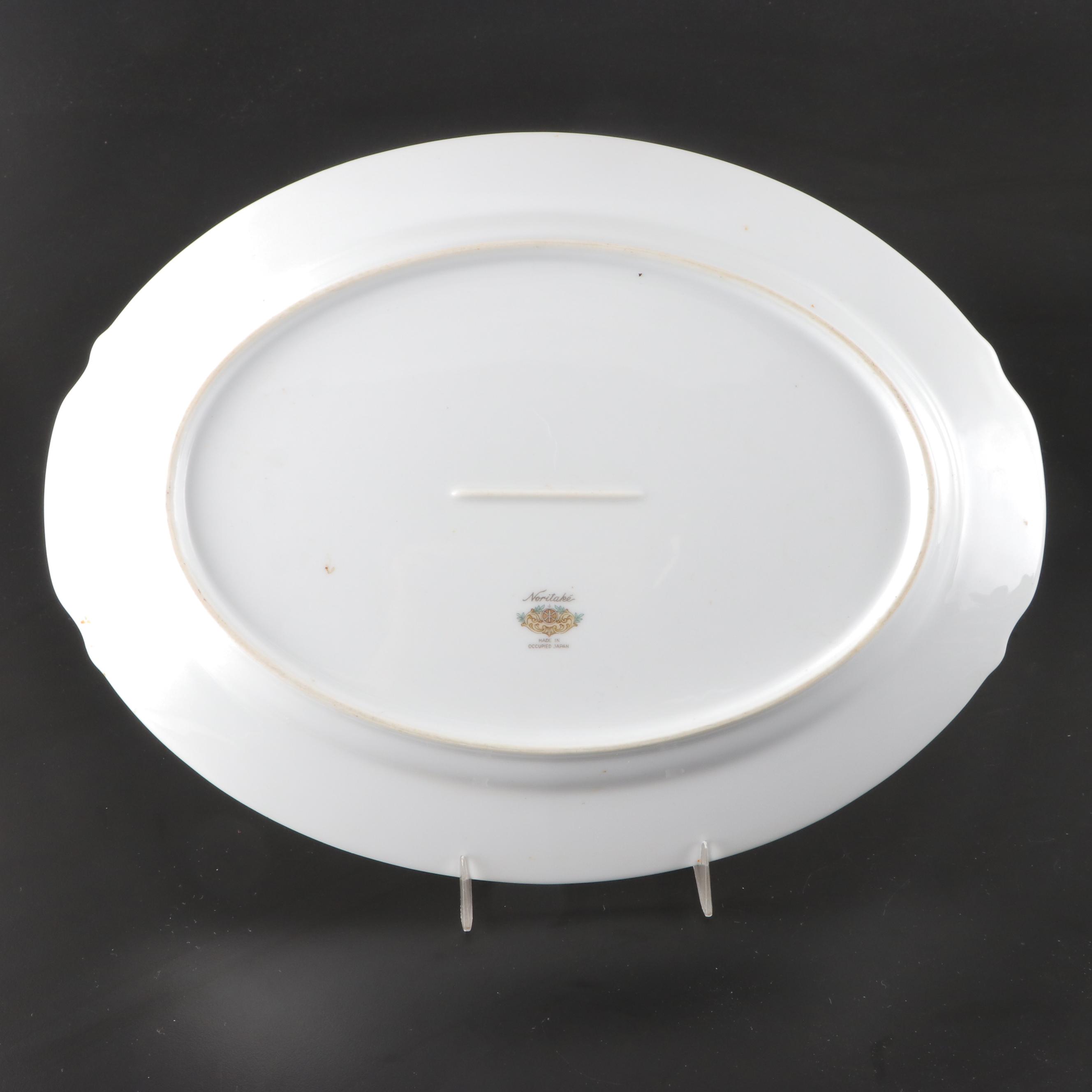 Noritake Japanese Bone China "Touraine" Dinnerware and Serving Pieces, 1945-1952