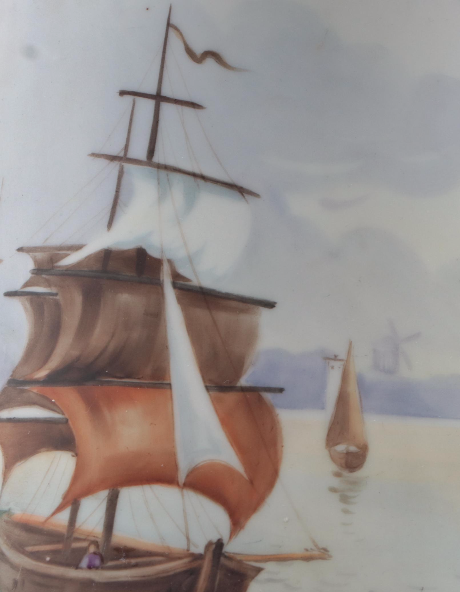 Morimura Brothers Nippon Art Nouveau Maritime Double Handled Vase