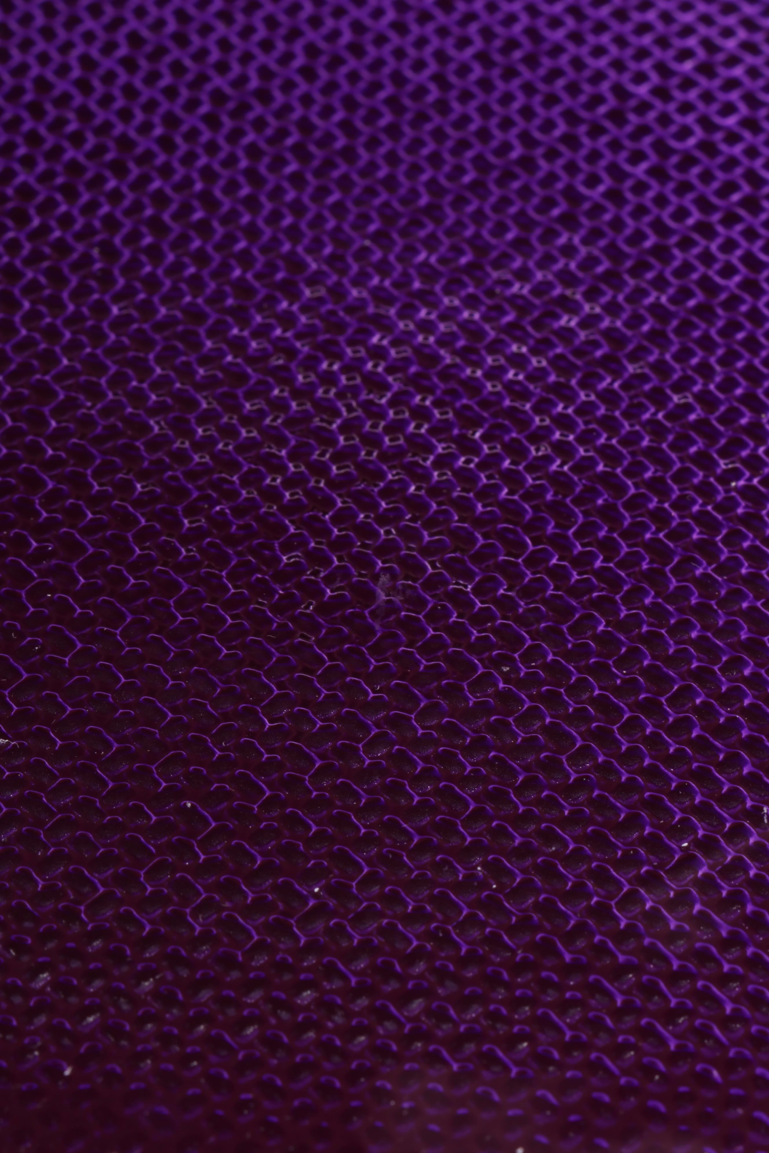 12 Purple Glass Chargers