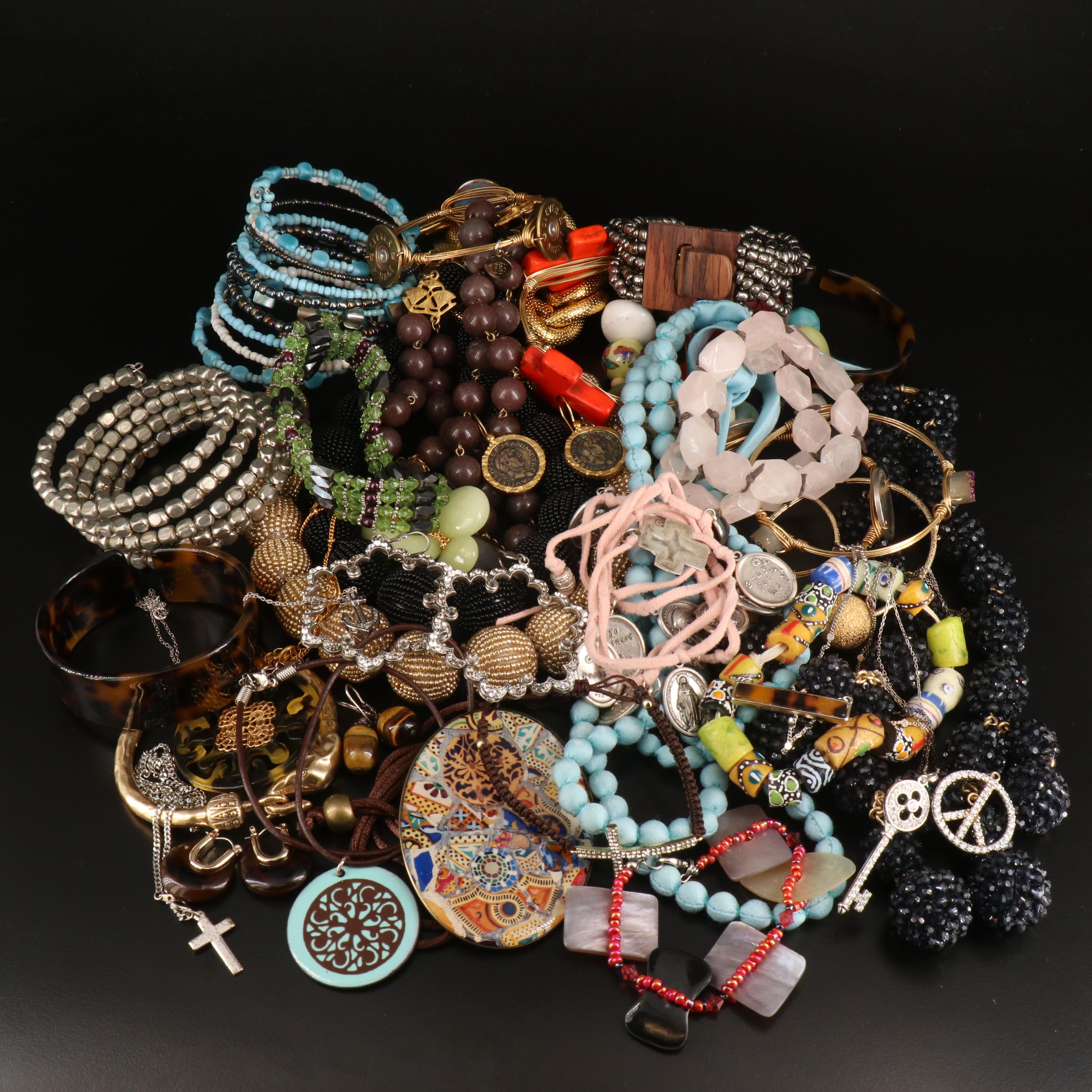 Ben Amun, Sterling Bourbon and Bowties and Trade Beads Featured in Jewelry