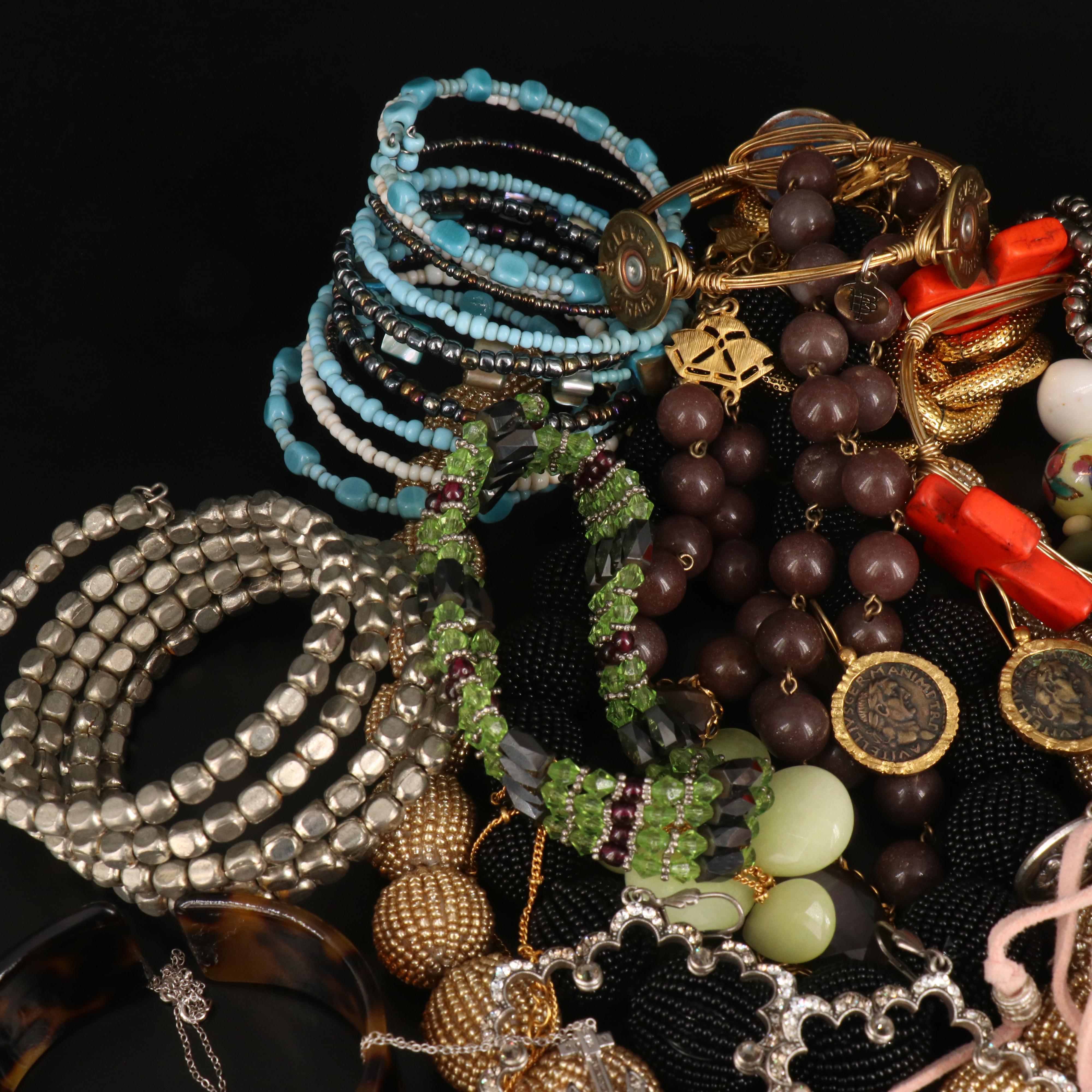 Ben Amun, Sterling Bourbon and Bowties and Trade Beads Featured in Jewelry