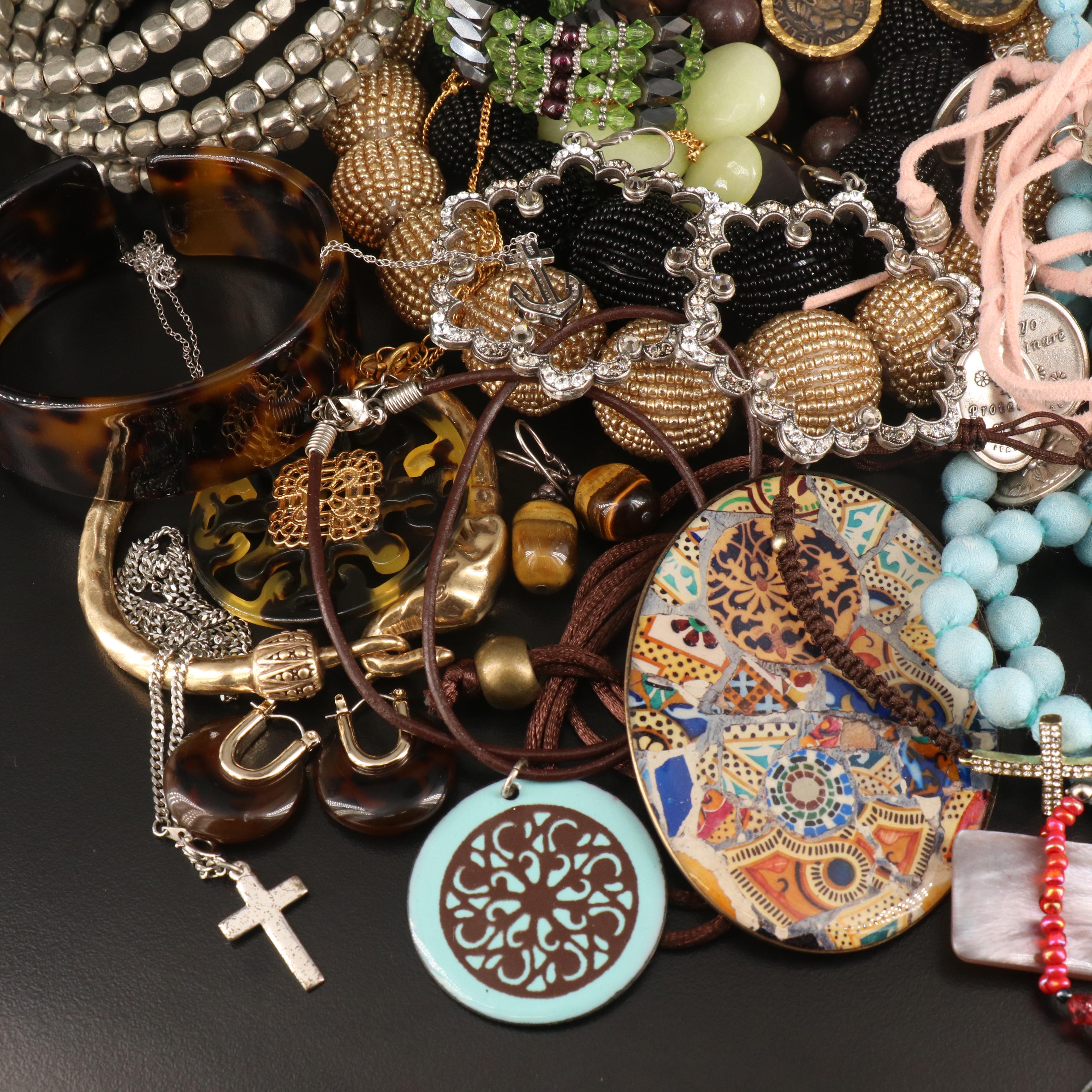 Ben Amun, Sterling Bourbon and Bowties and Trade Beads Featured in Jewelry