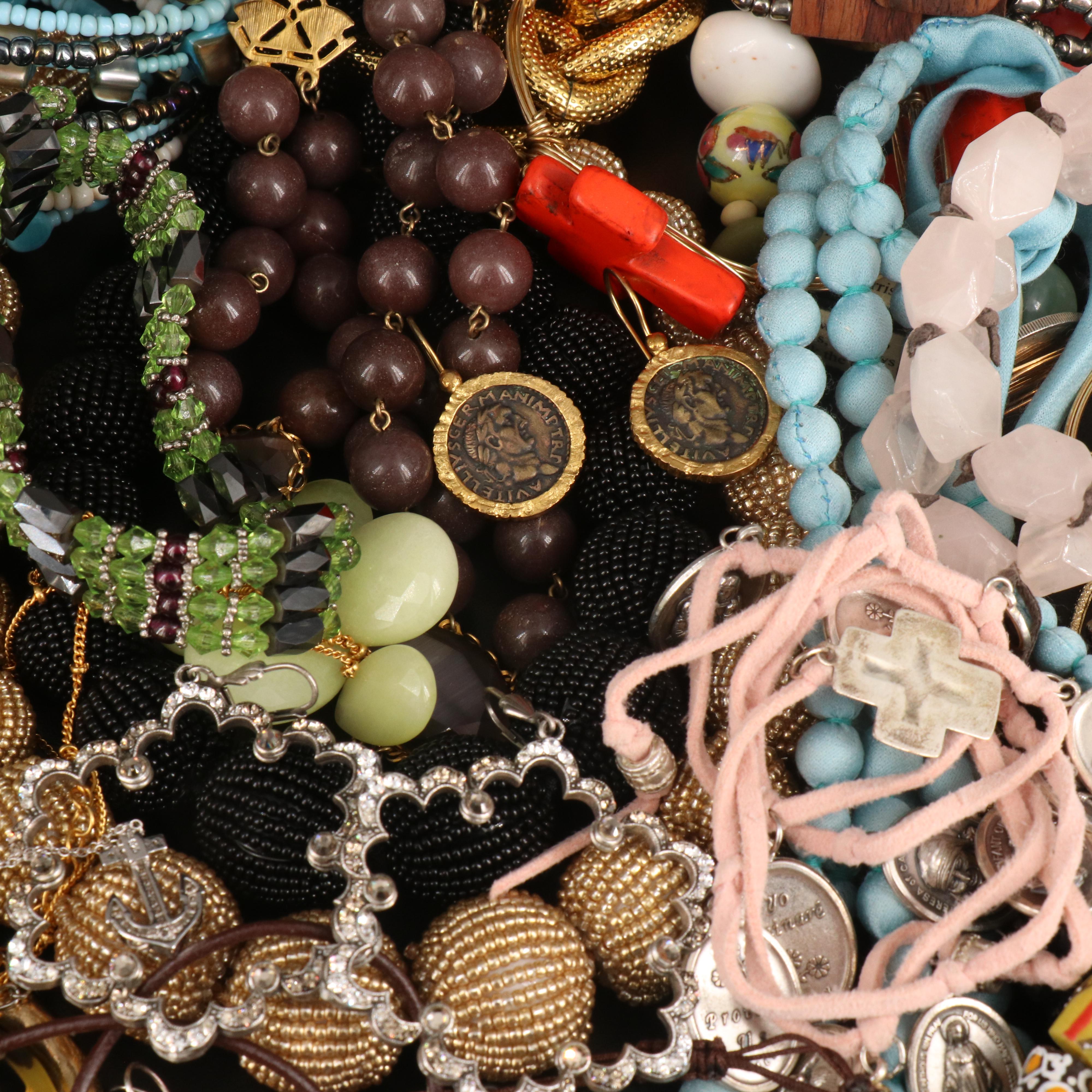 Ben Amun, Sterling Bourbon and Bowties and Trade Beads Featured in Jewelry