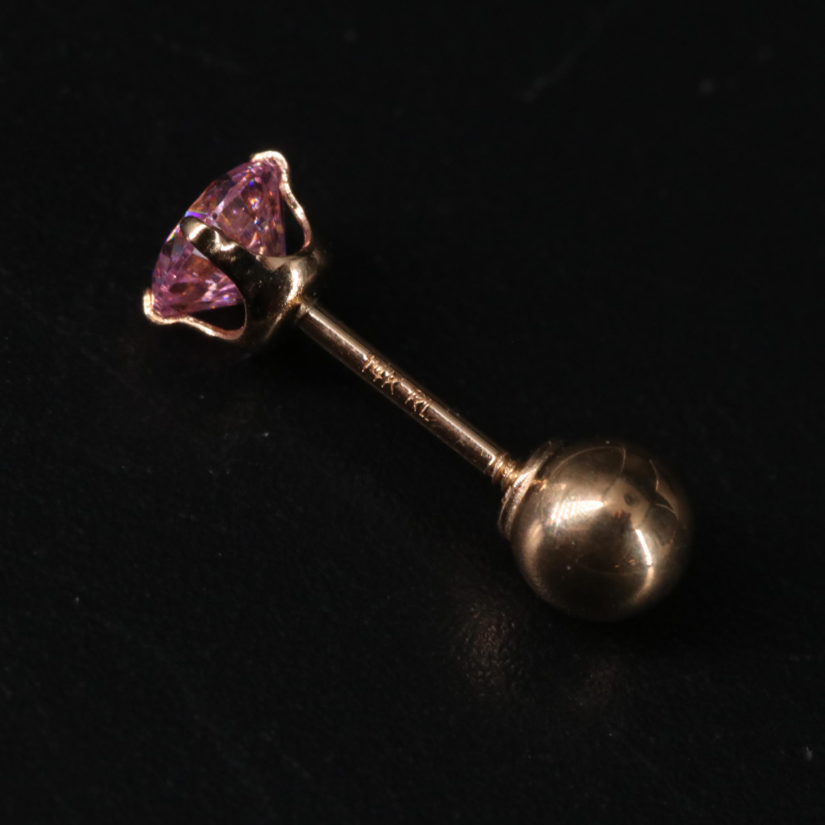 14K Stud Earrings