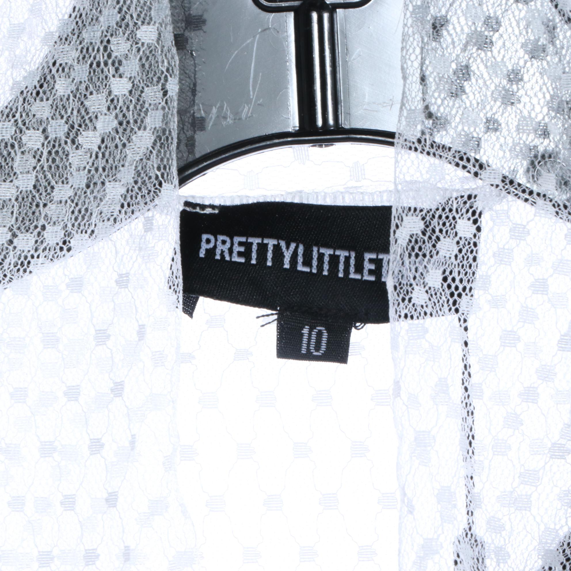 Style Mafia Locka Tops, Generation Love Sweater, and PrettyLittleThing Lace Top