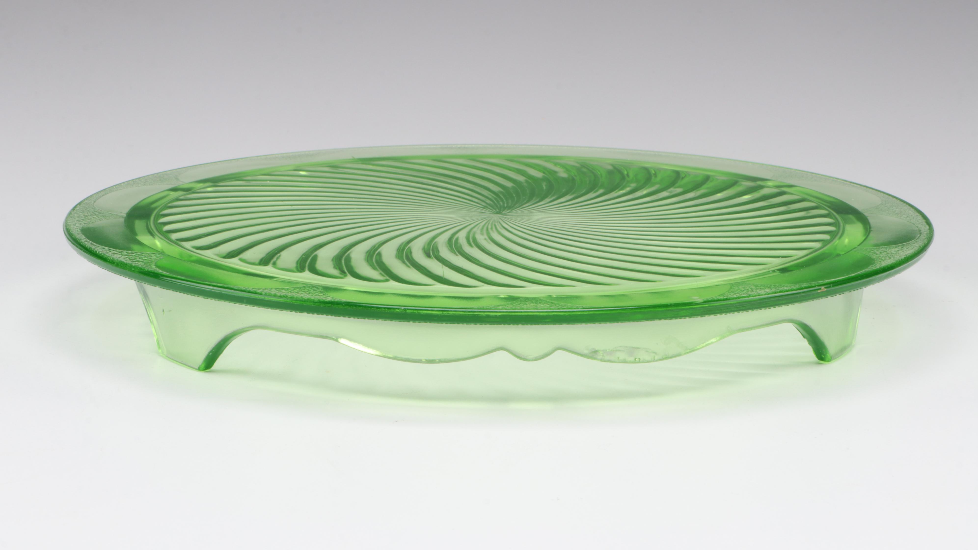 Fostoria "American" Pink and Clear with Other Depression Glass Tableware