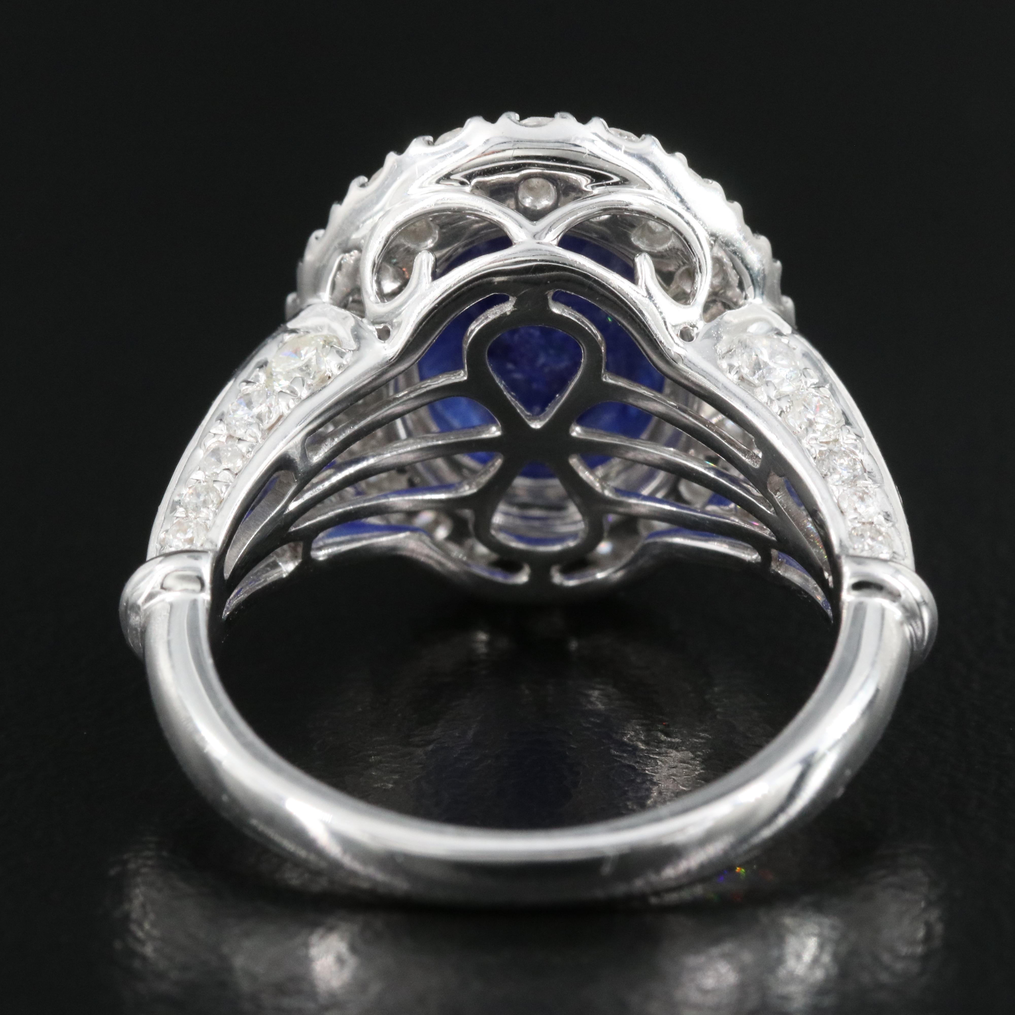 14K Corundum and 1.45 CTW Diamond Ring