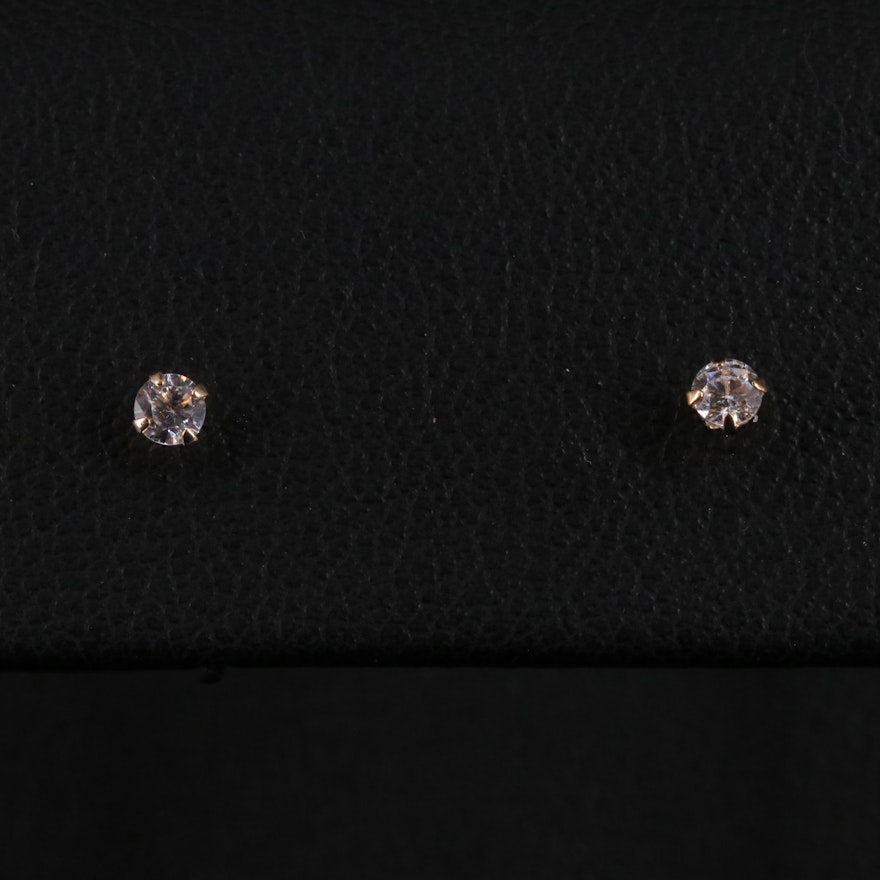 14K Stud Earrings