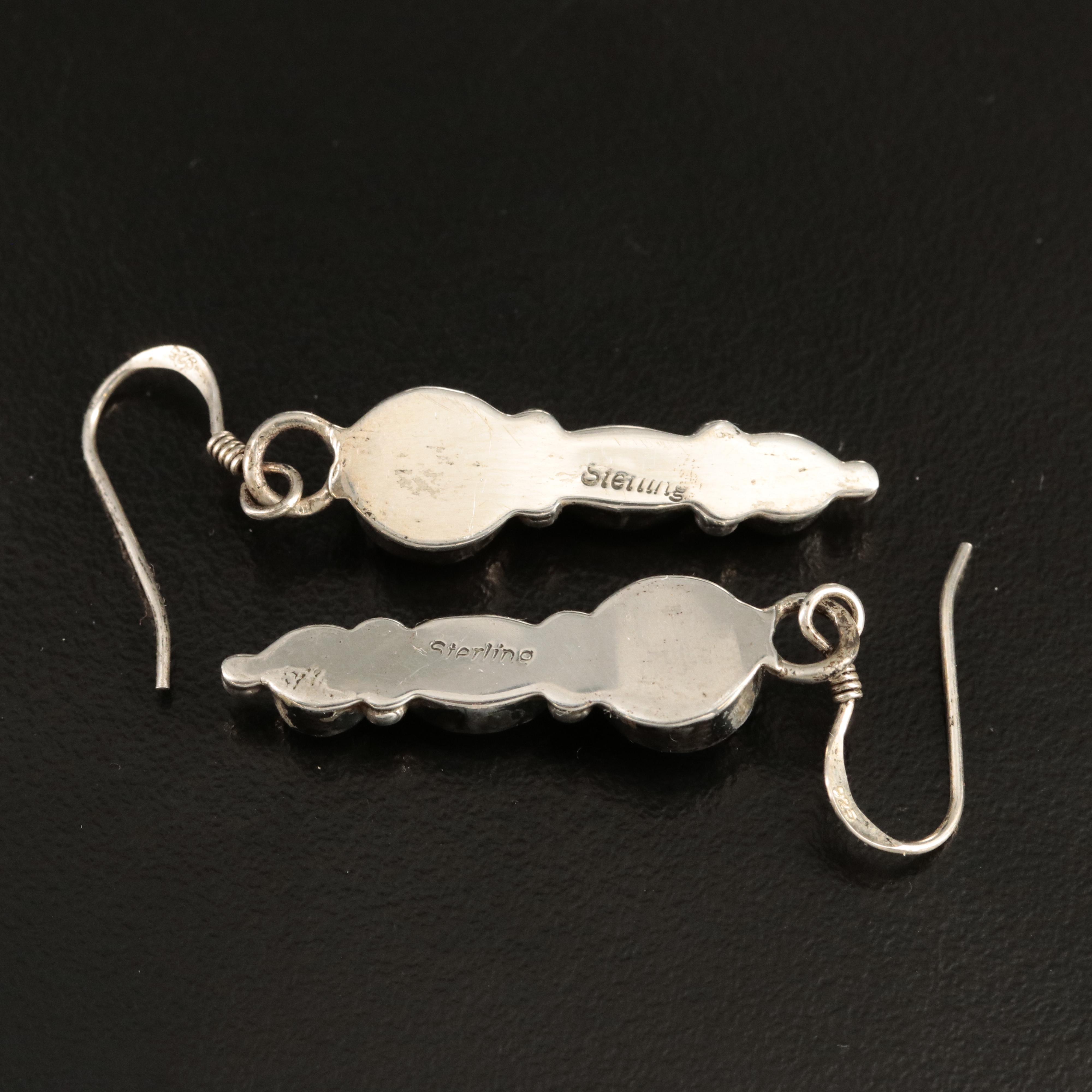 Sterling Jewelry Selection with Mother-of-Pearl and Amethyst