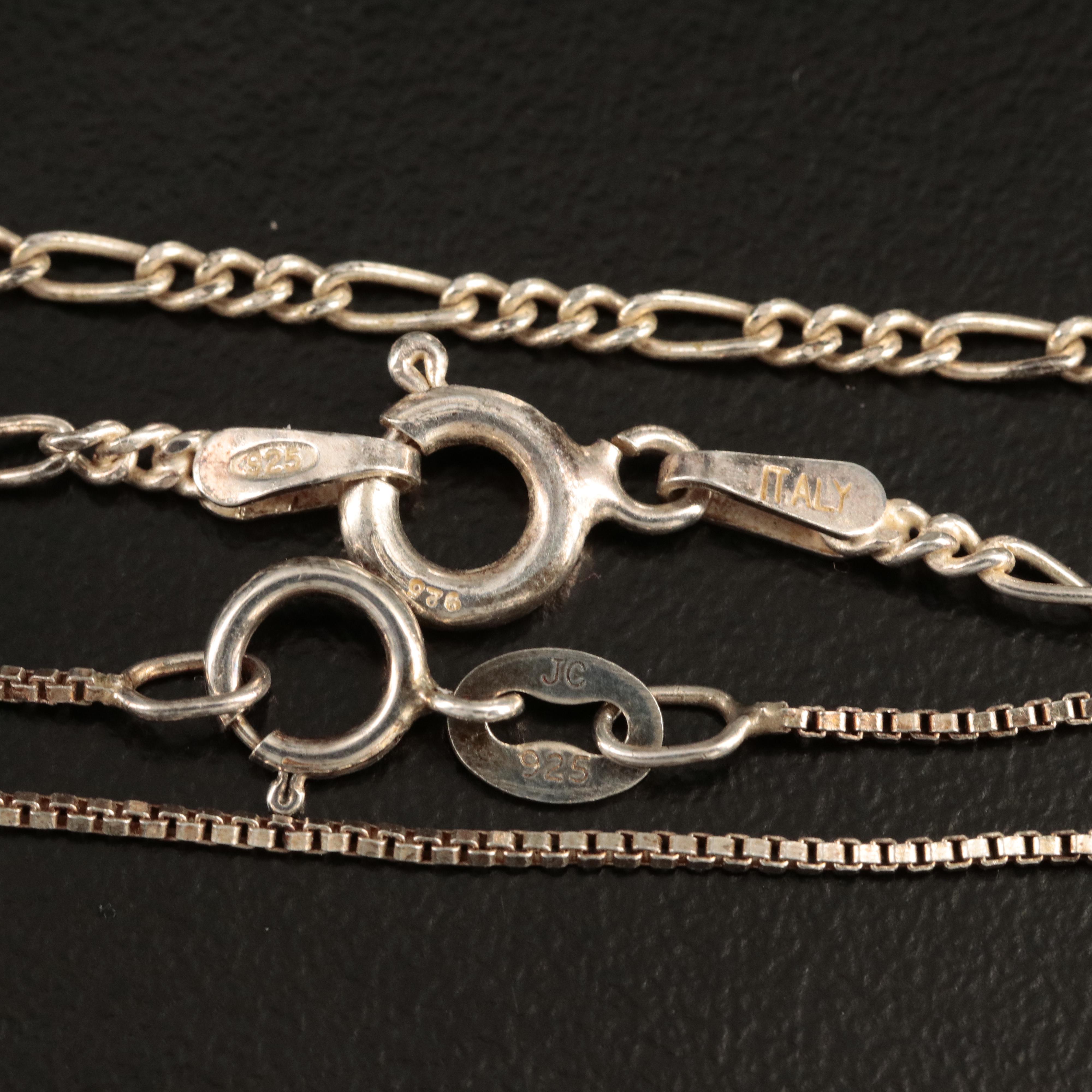 Sterling Jewelry Selection with Mother-of-Pearl and Amethyst