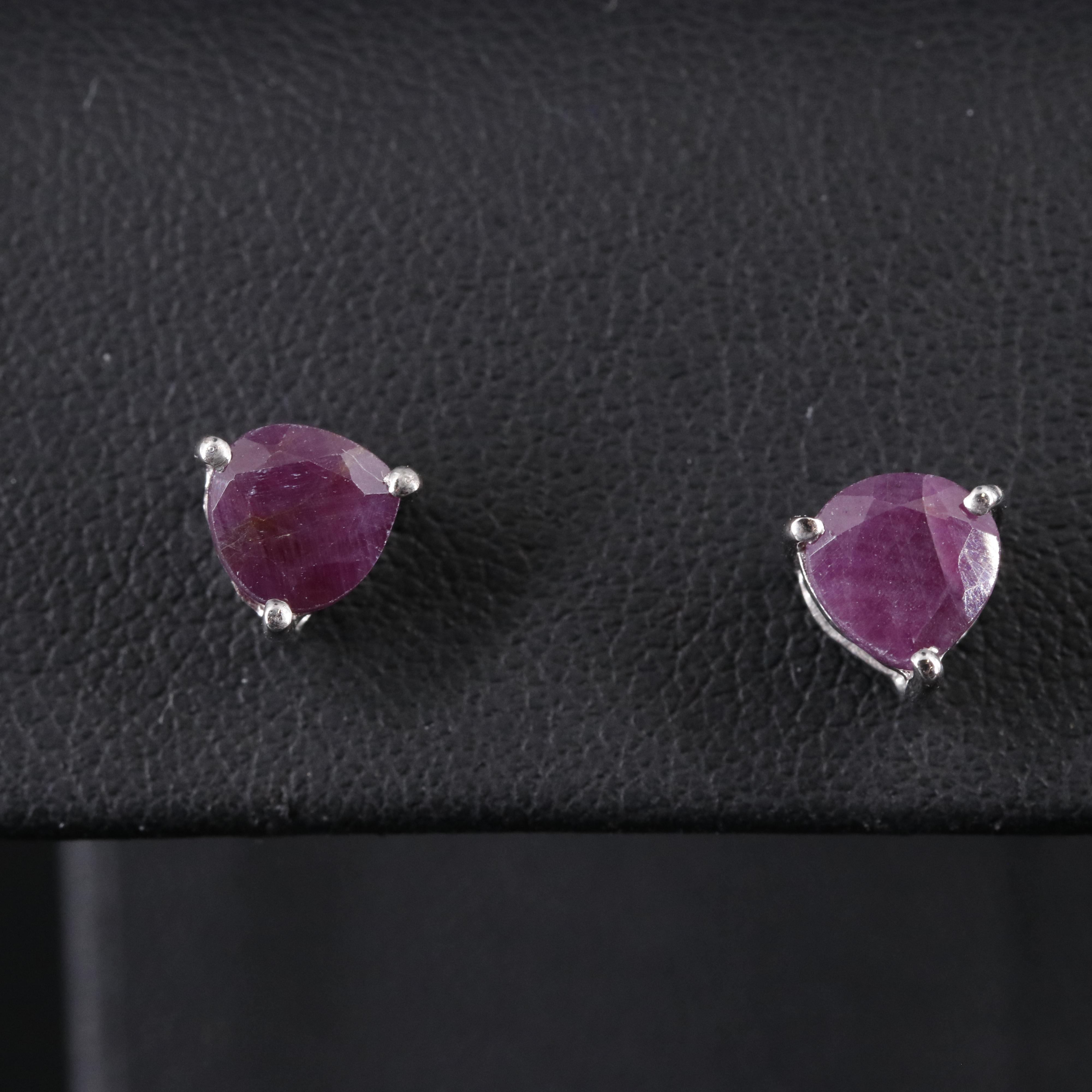 Sterling Silver Gemstone Earrings