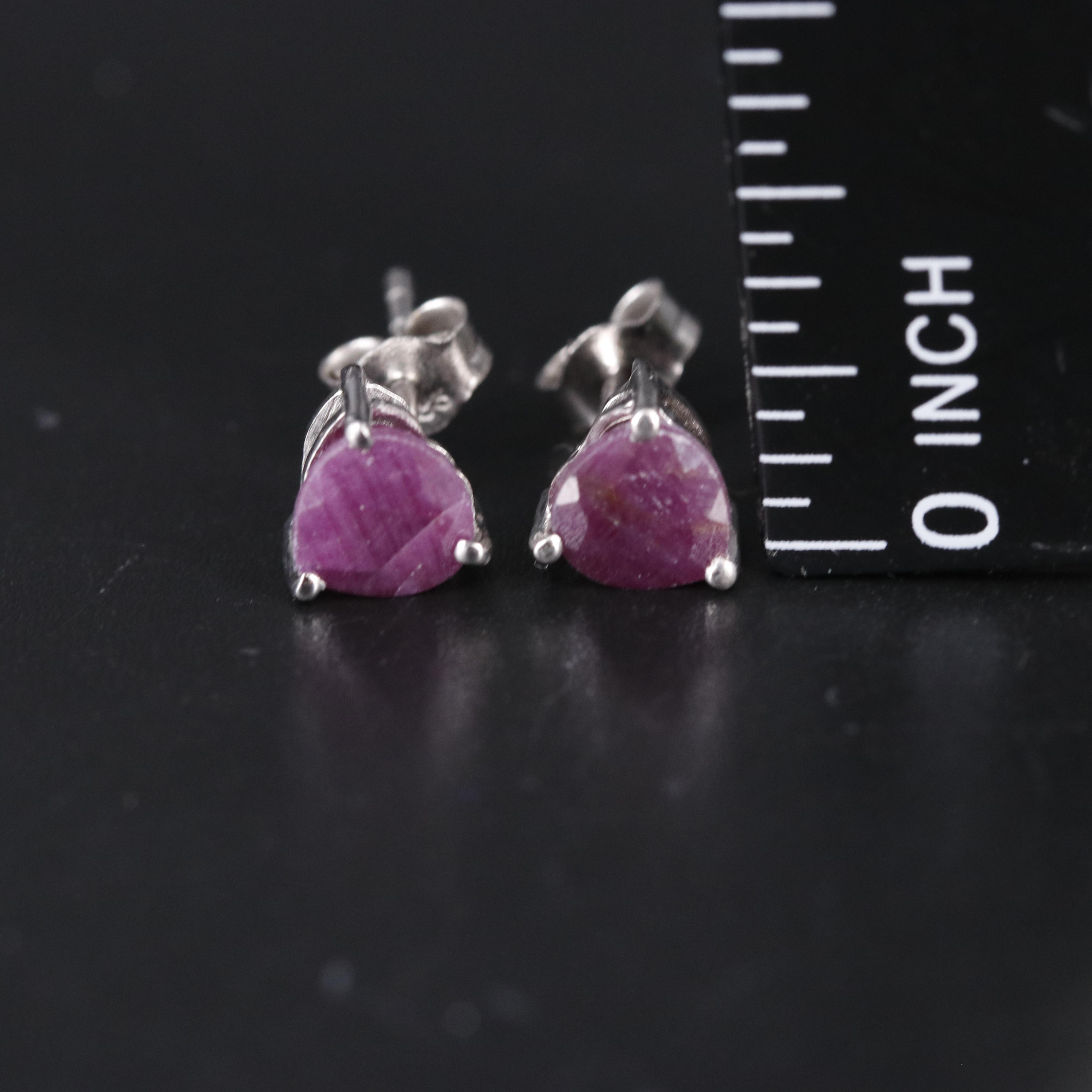 Sterling Silver Gemstone Earrings