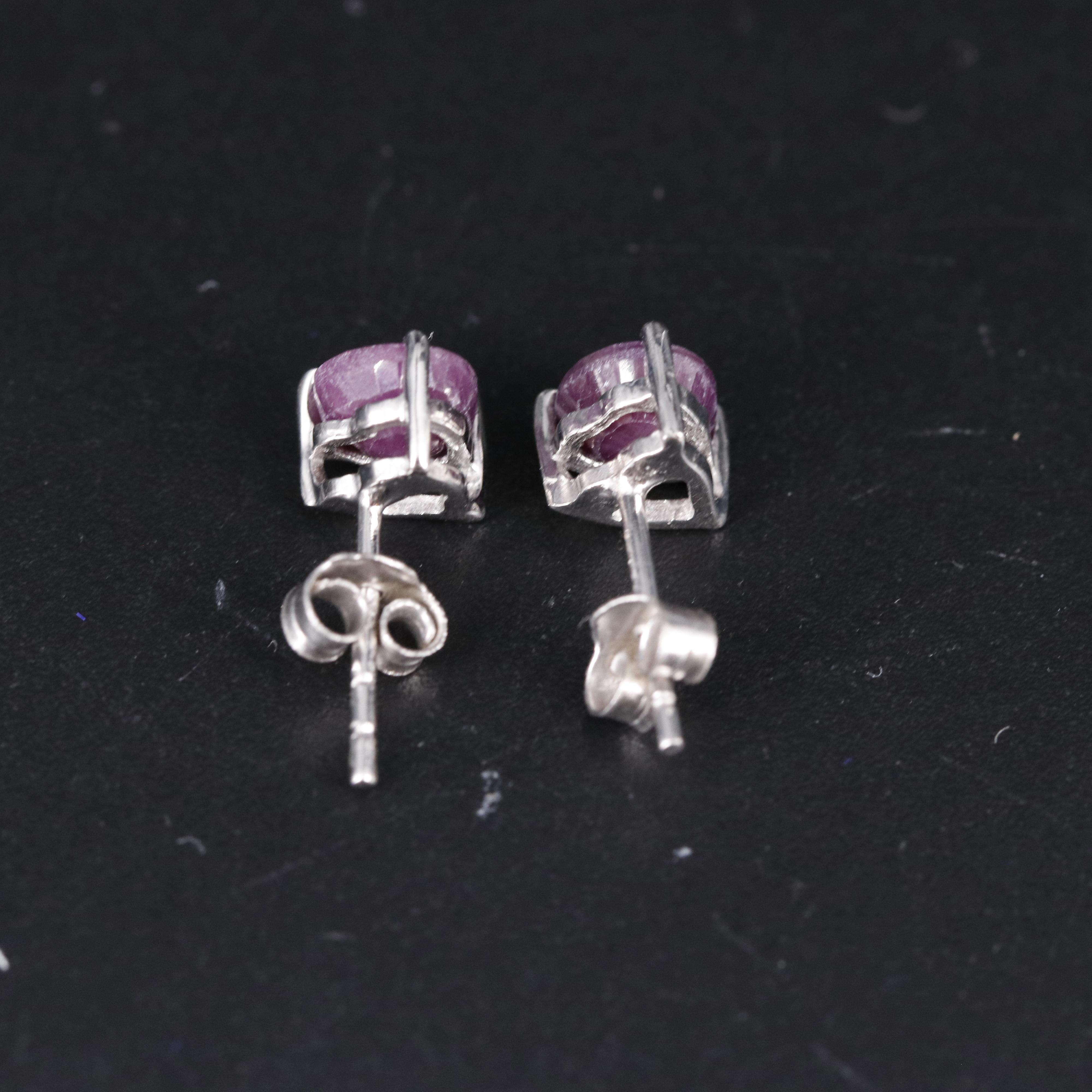 Sterling Silver Gemstone Earrings