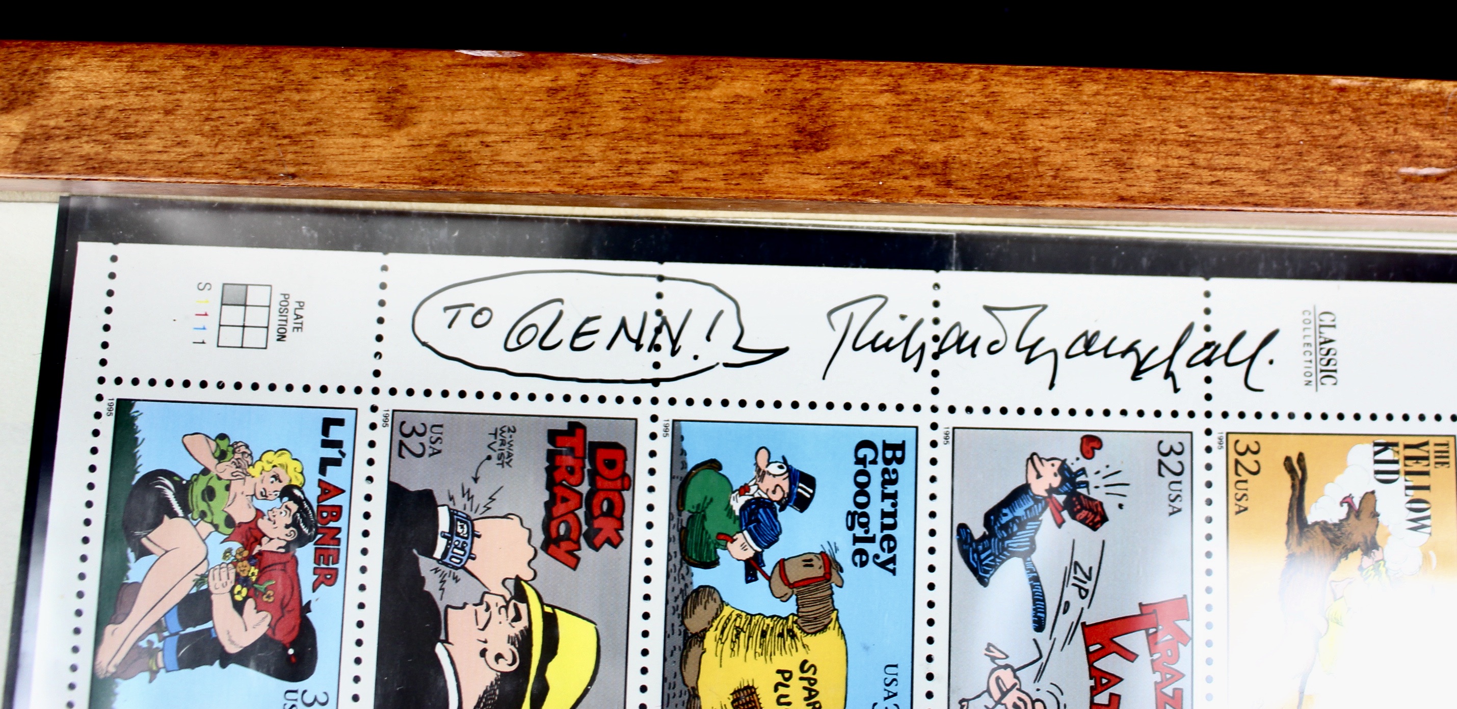 "Comic Strip Classics" U.S. Miniature Postage Stamp Sheet