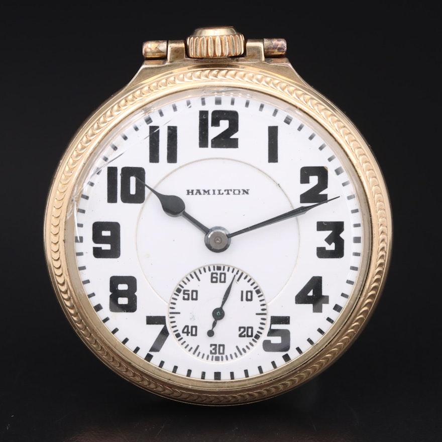 1963 Hamilton Railroad Grade Pocket Watch