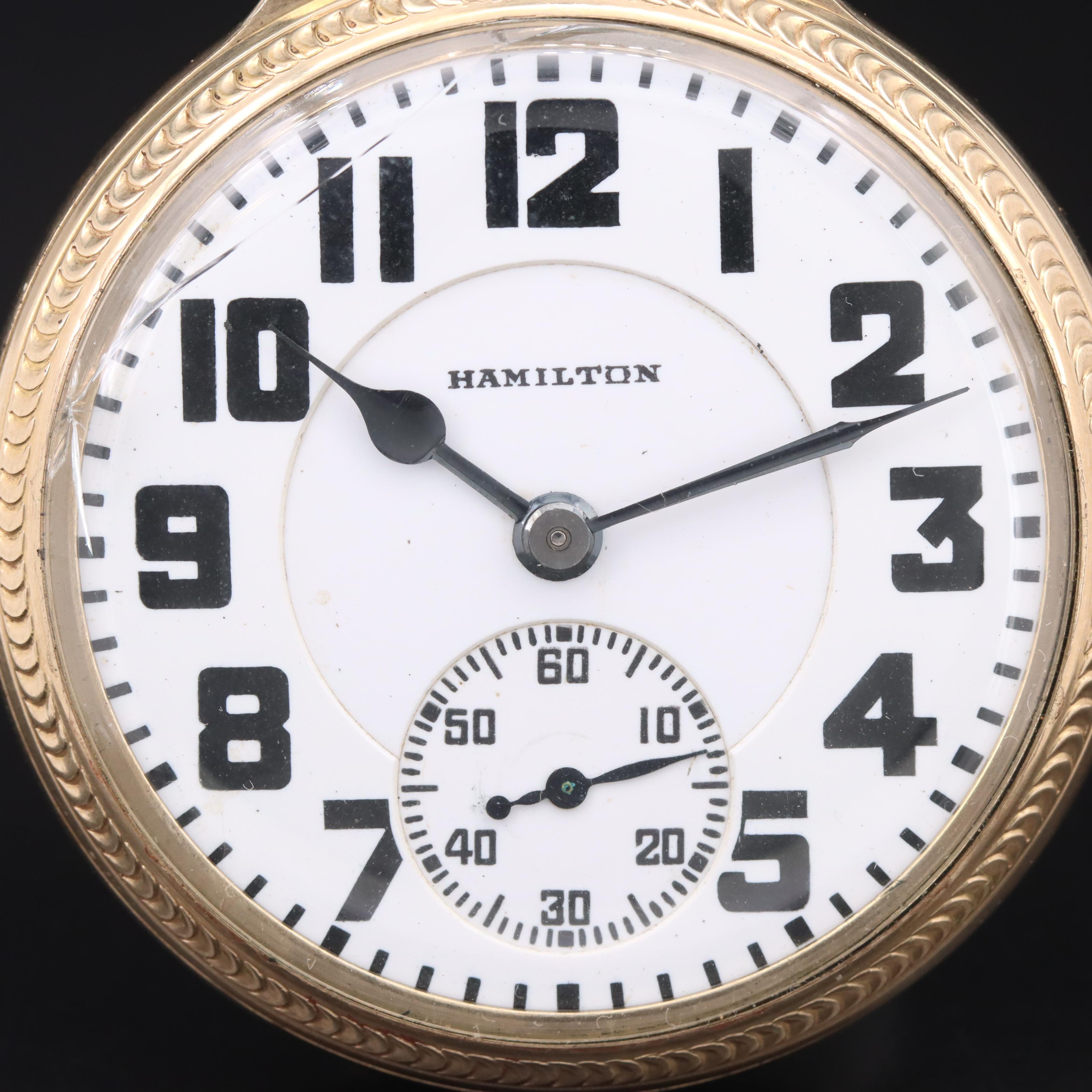 1963 Hamilton Railroad Grade Pocket Watch
