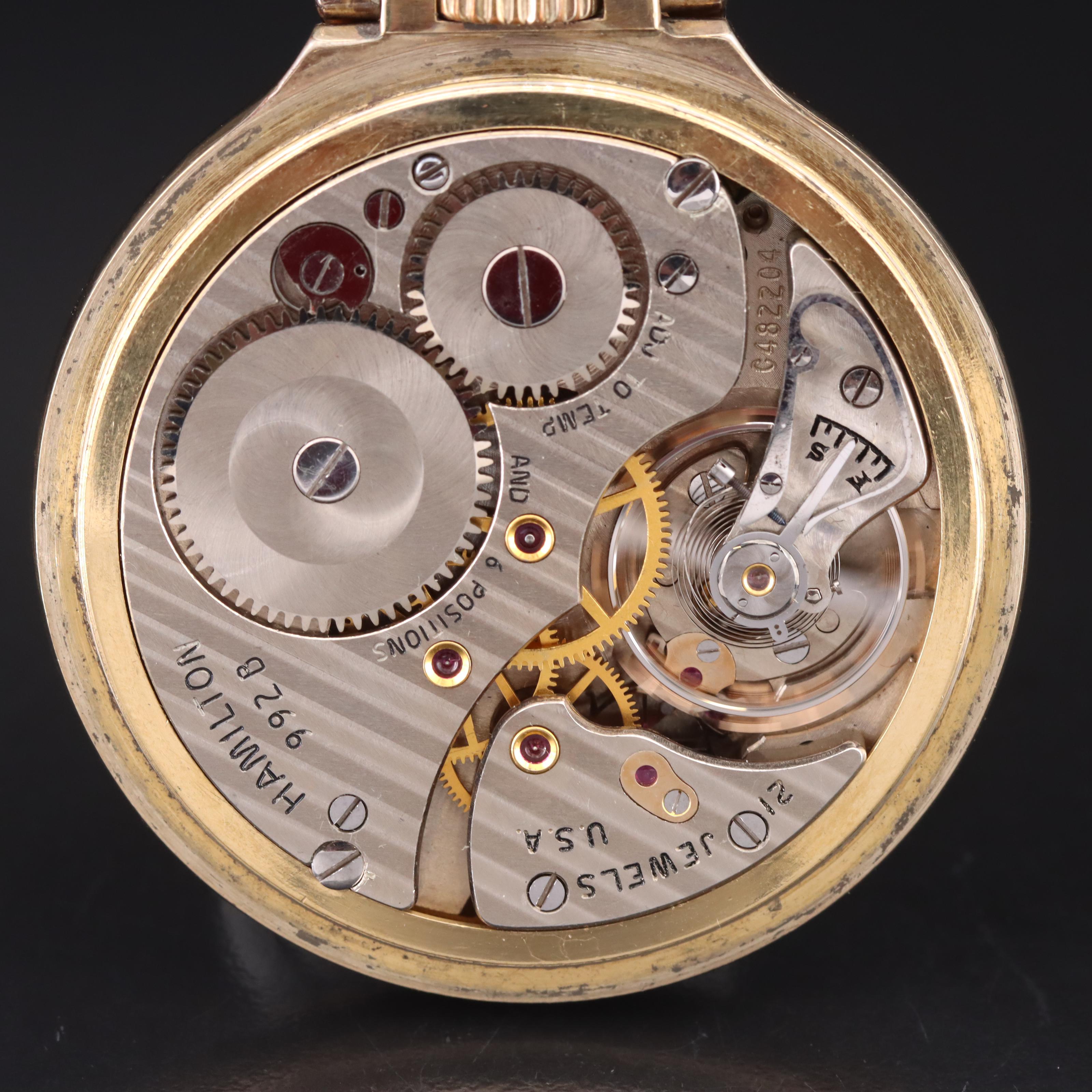 1963 Hamilton Railroad Grade Pocket Watch