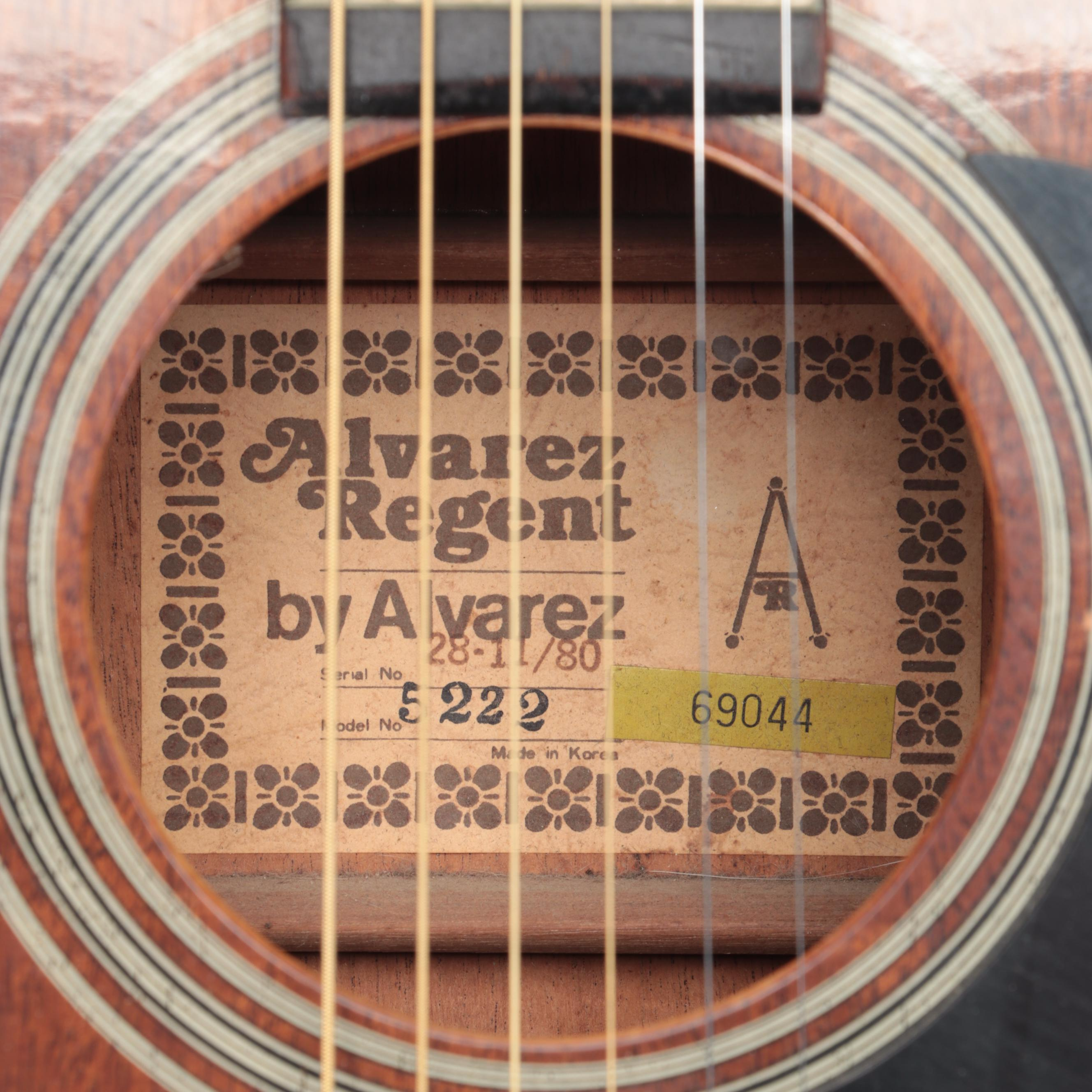 Alvarez Regent Acoustic Guitar