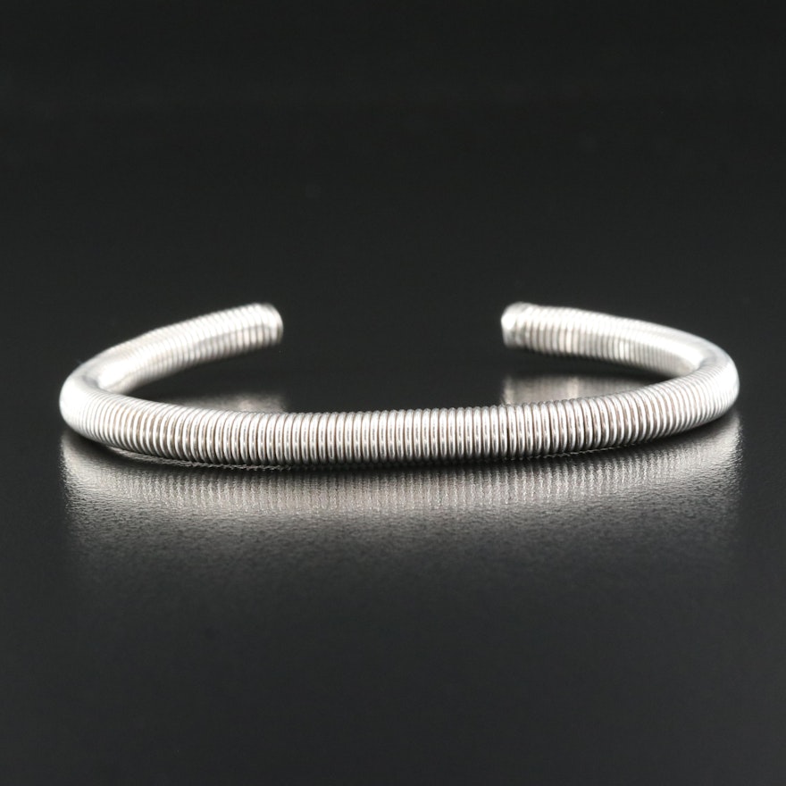 Sterling Fluted Cuff