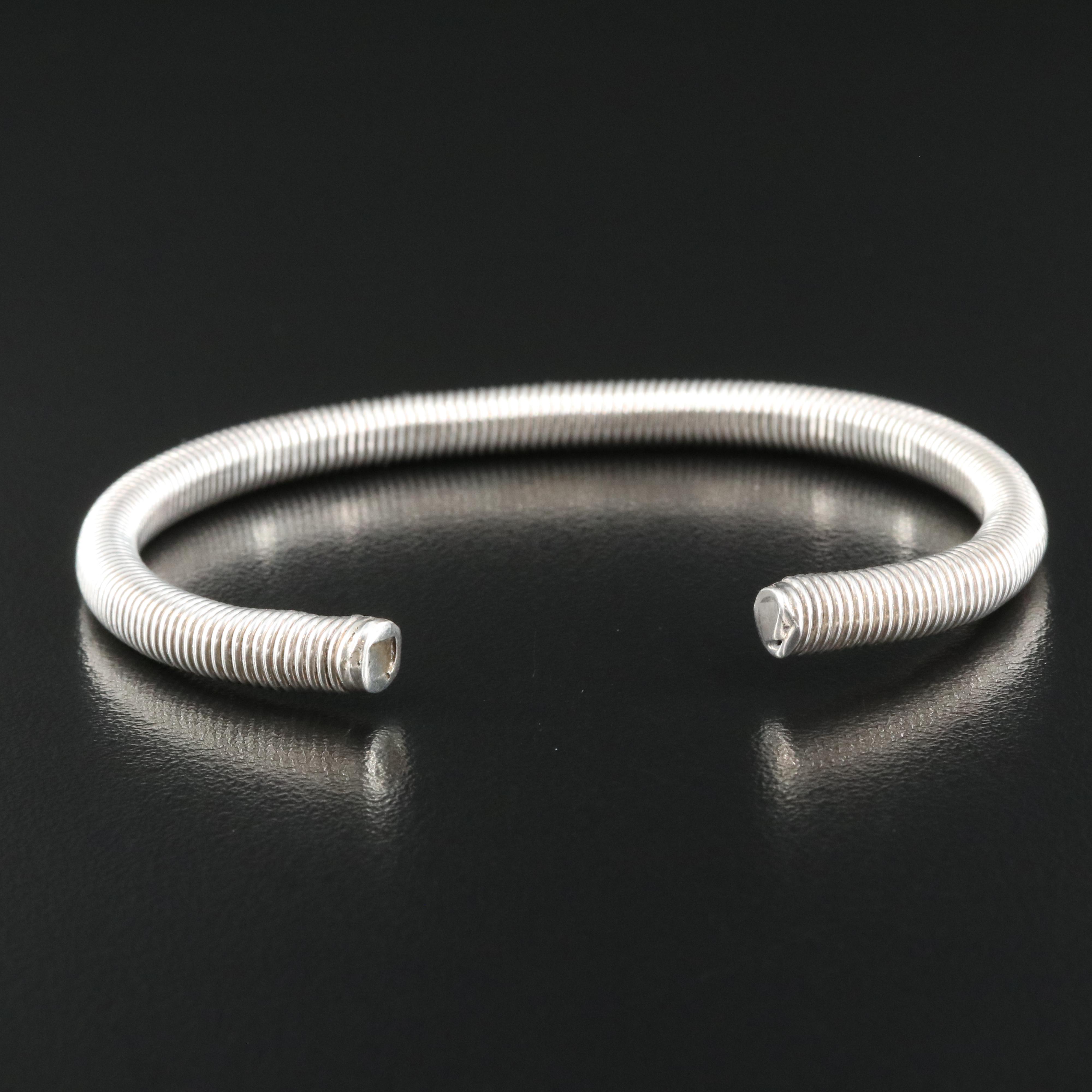 Sterling Fluted Cuff
