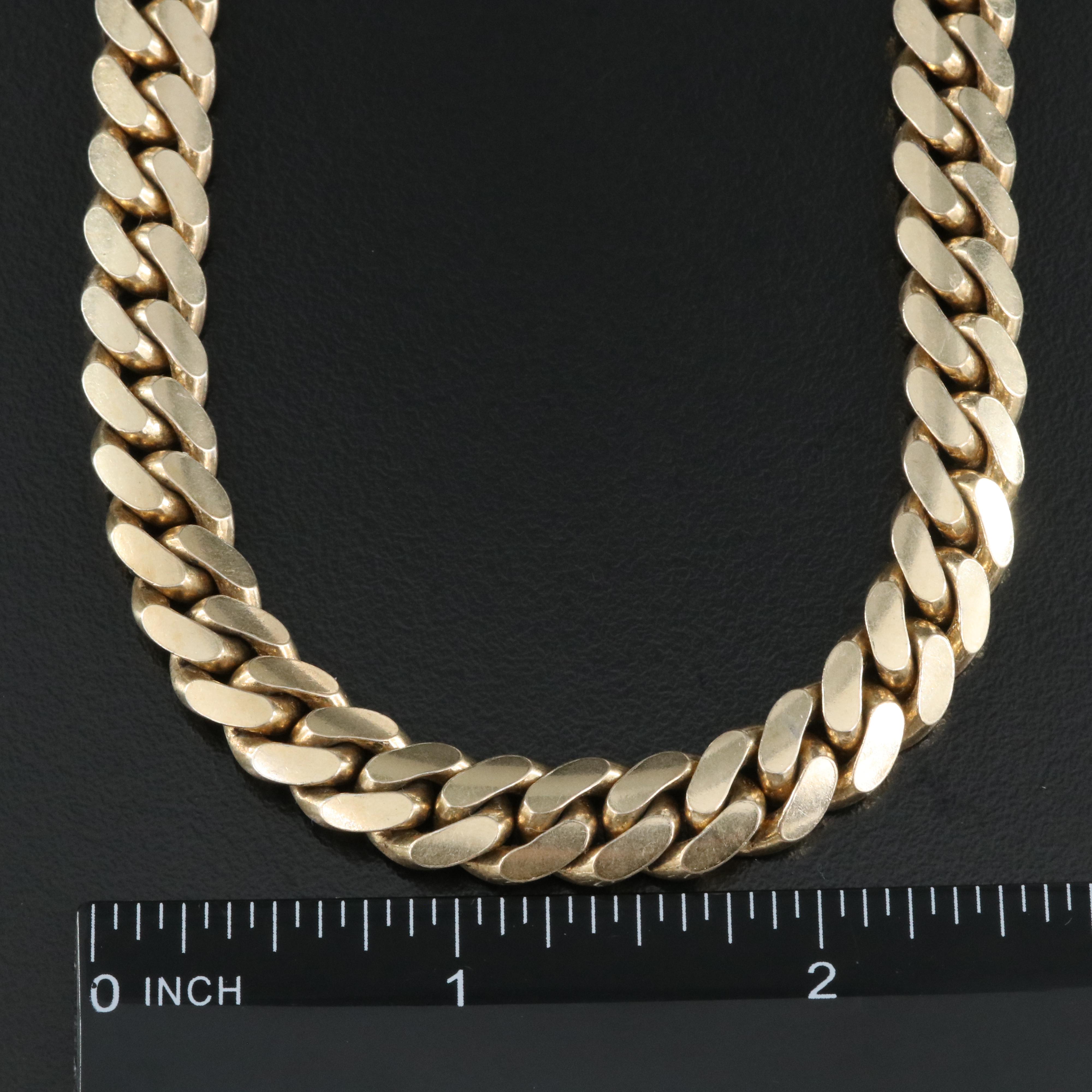 Italian Sterling Curb Necklace