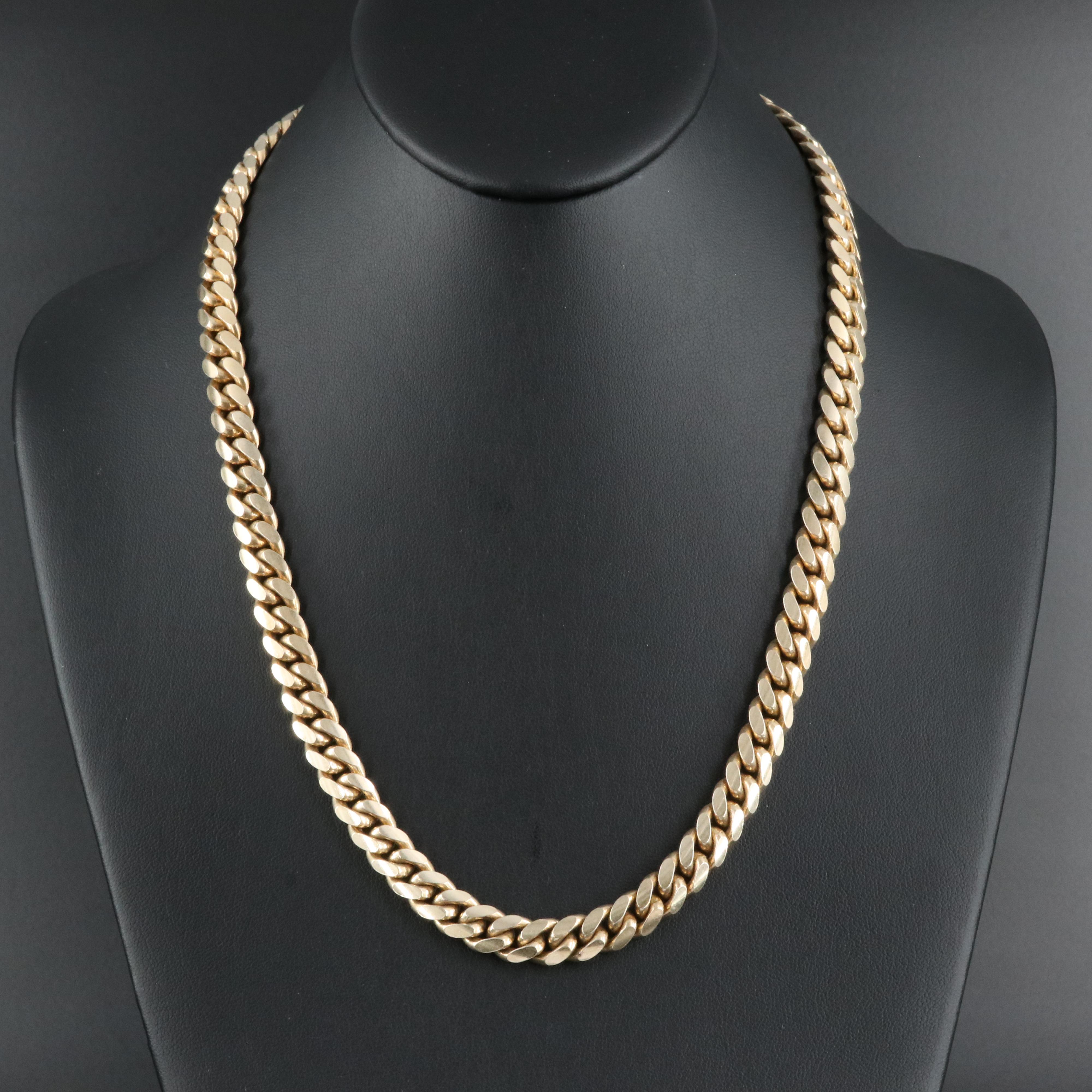 Italian Sterling Curb Necklace