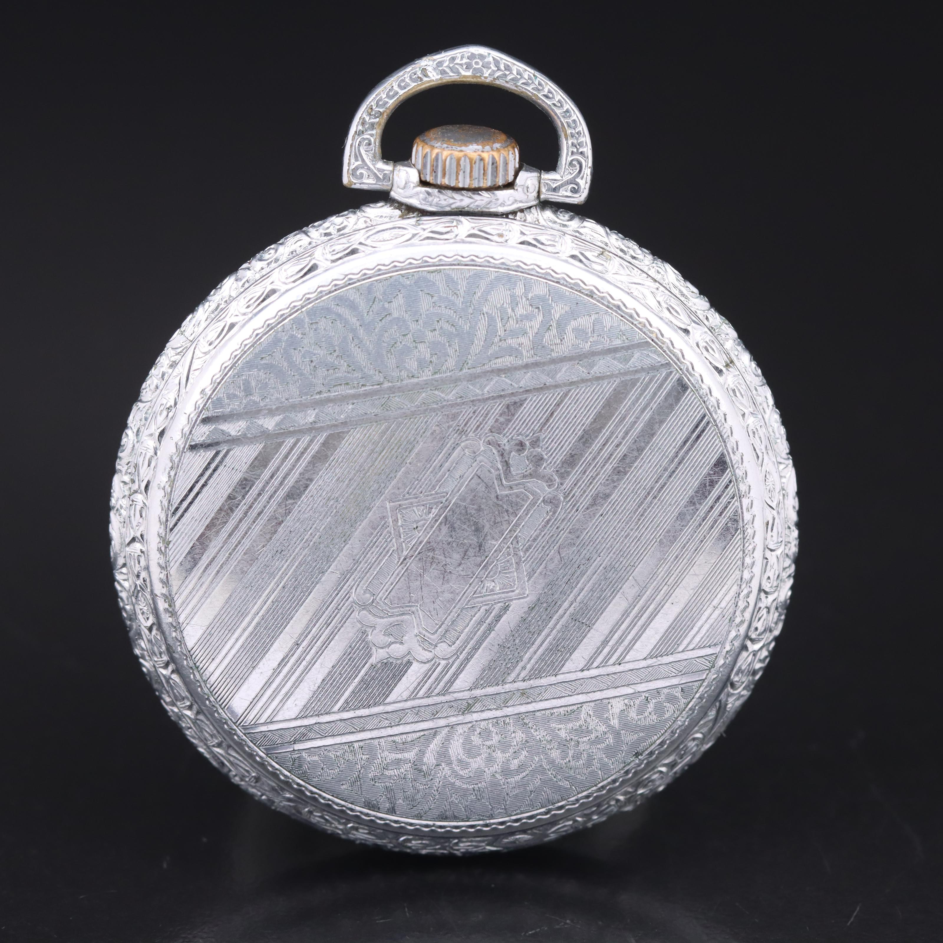 1917 Waltham Side Wound Pocket Watch