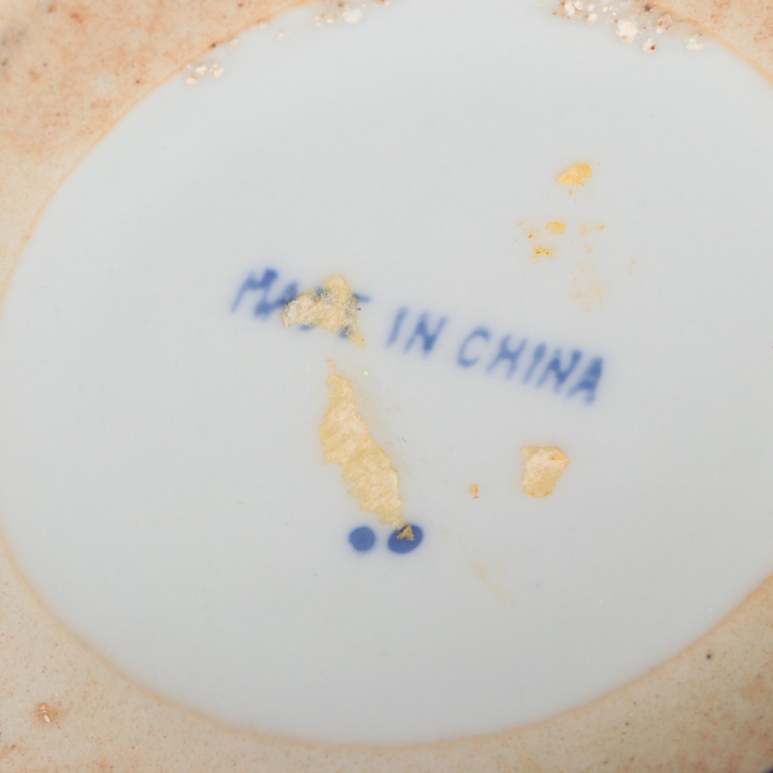 Chinese Famille Rose Porcelain Shard Boxes with Figurines and Other Décor