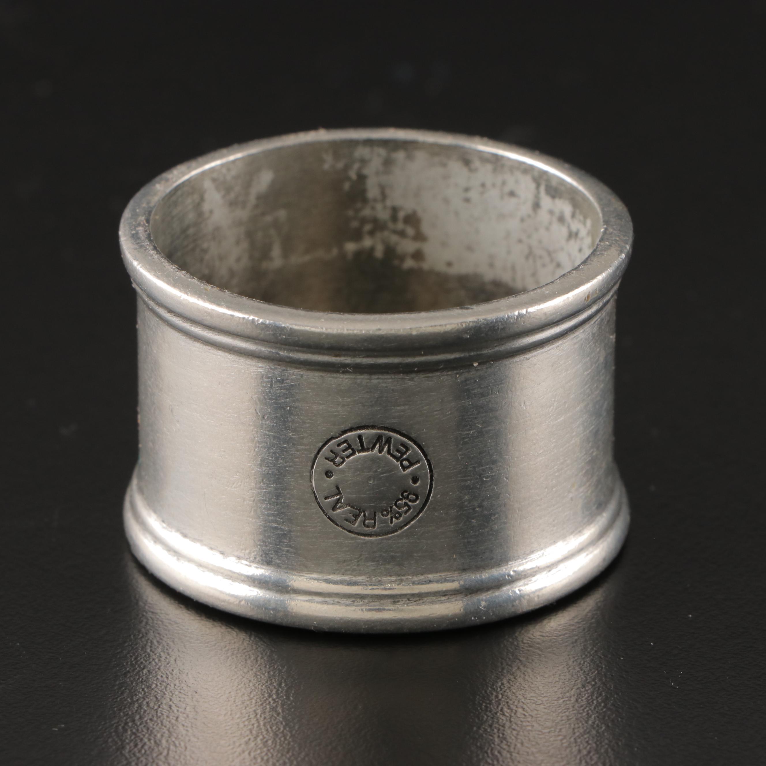 Gorham Manufacturing Co. English Sterling Adams Style and Other Napkin Rings