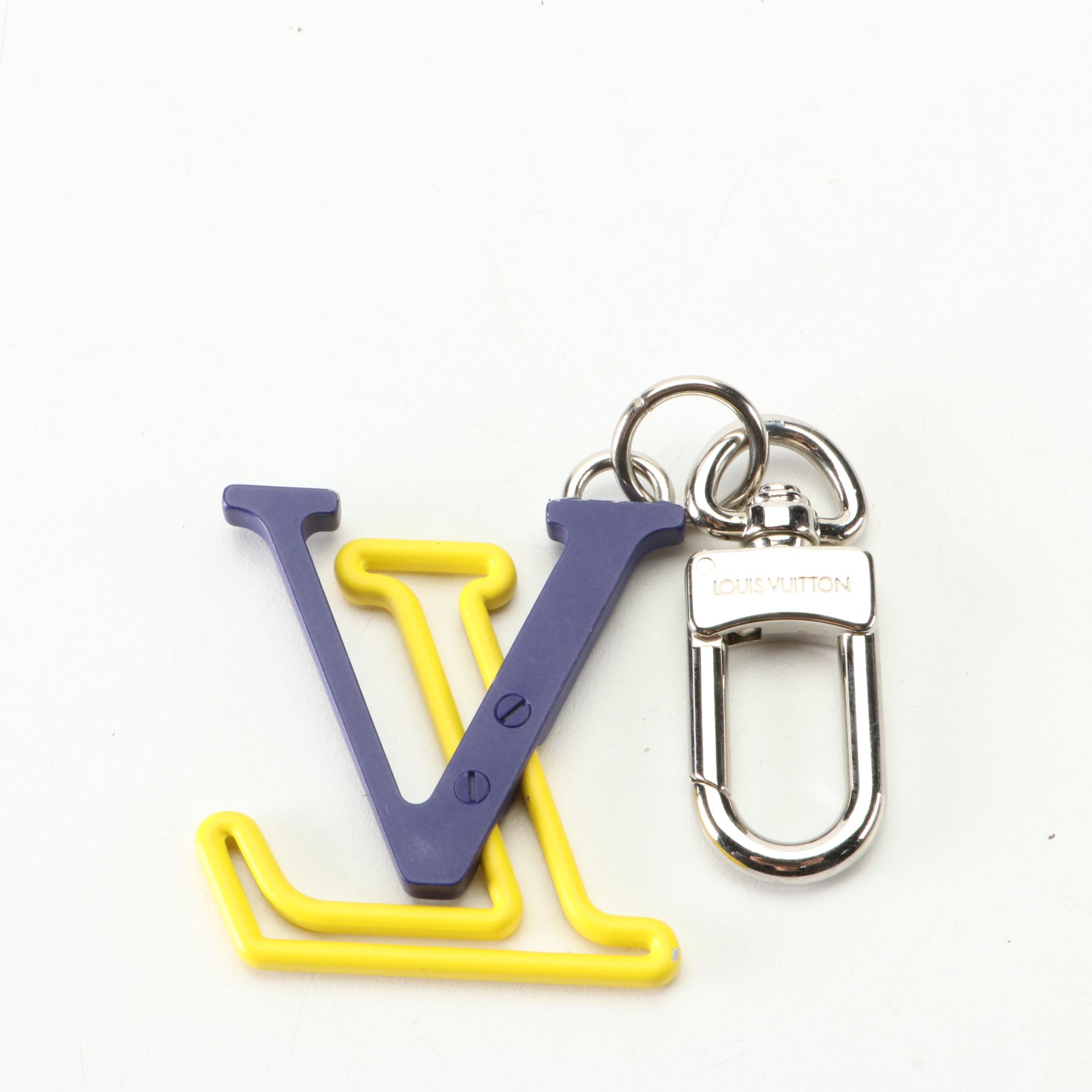 Louis Vuitton LV Bag Charm and Key Holder with Box