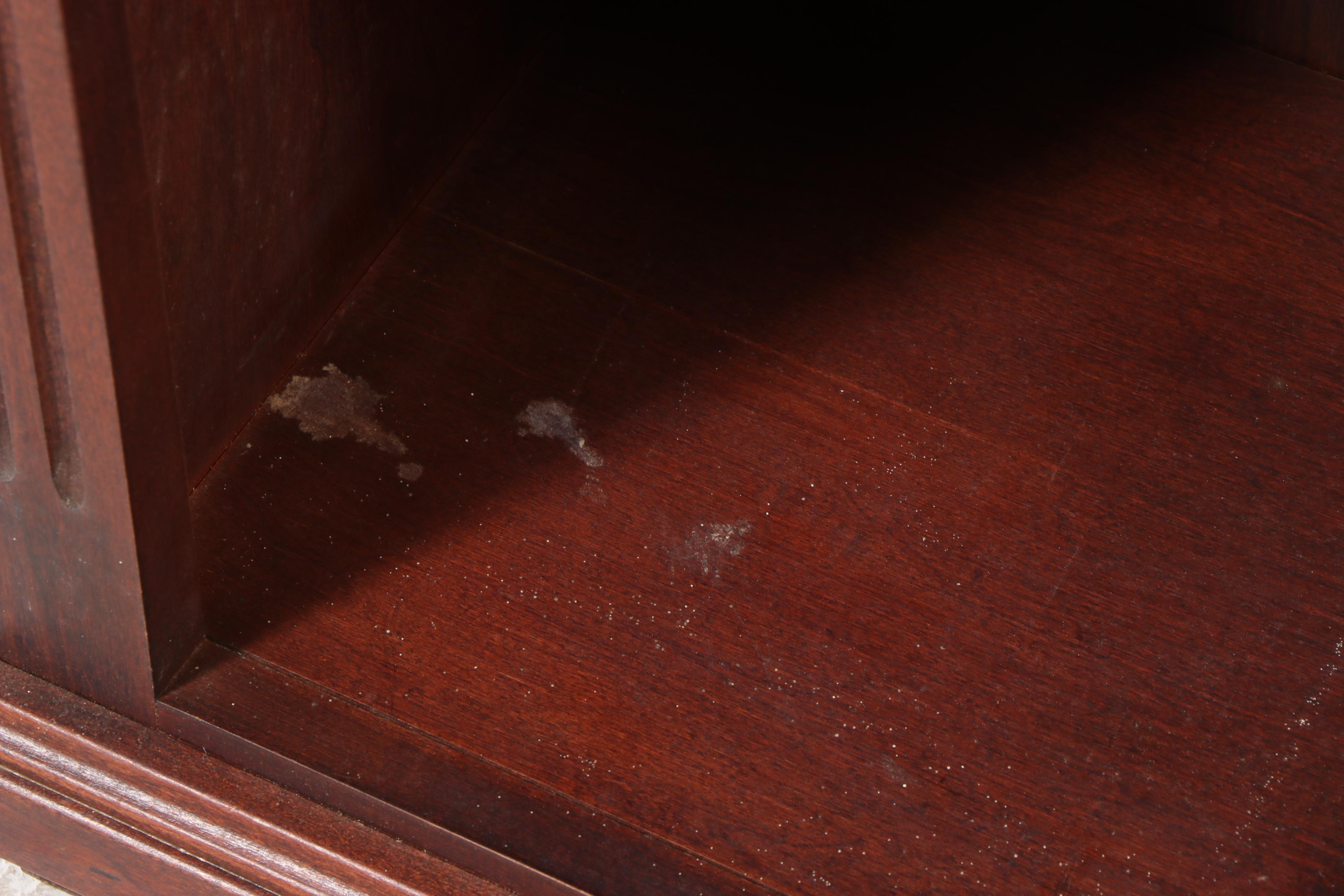 Riverside Furniture Federal Style Mahogany-Stained Bookcase