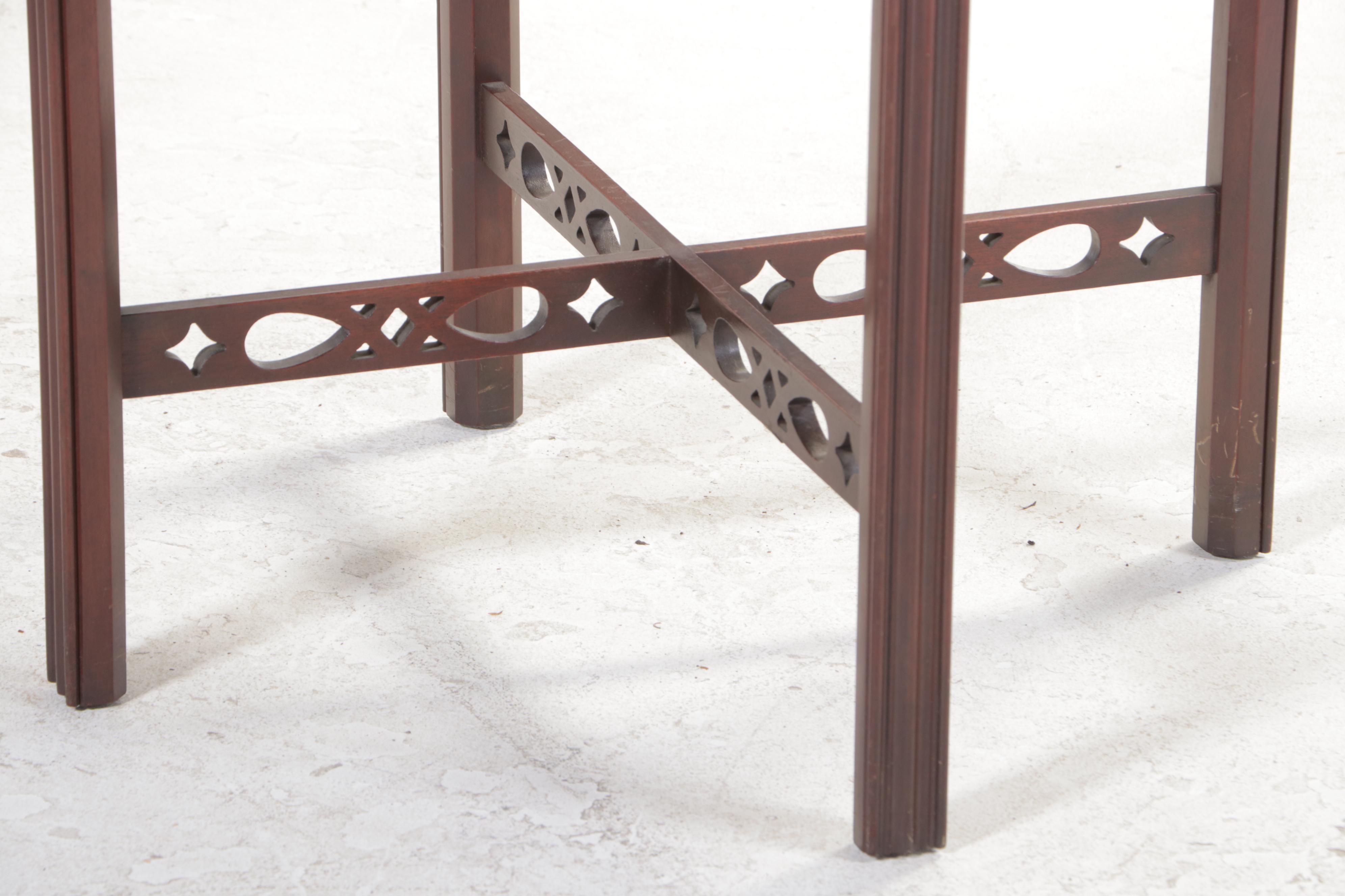 Imperial Furniture Co. George III Style Mahogany Side Table