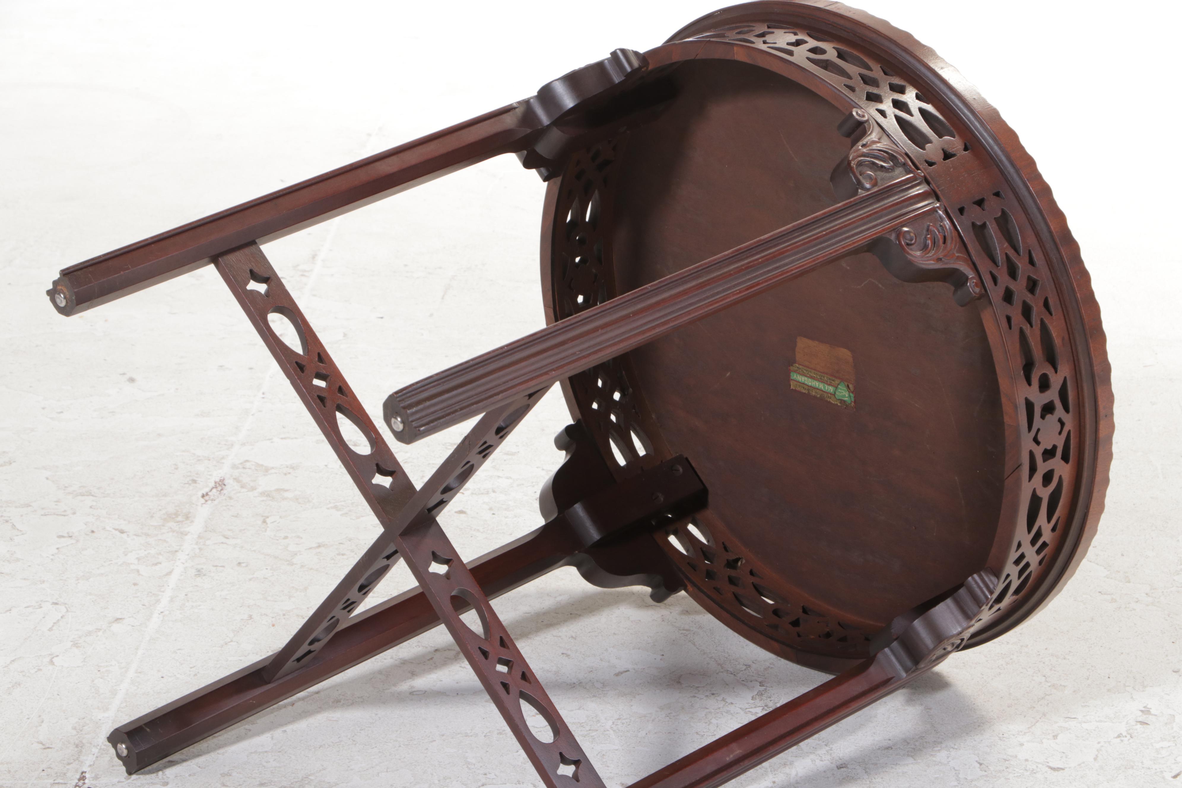 Imperial Furniture Co. George III Style Mahogany Side Table