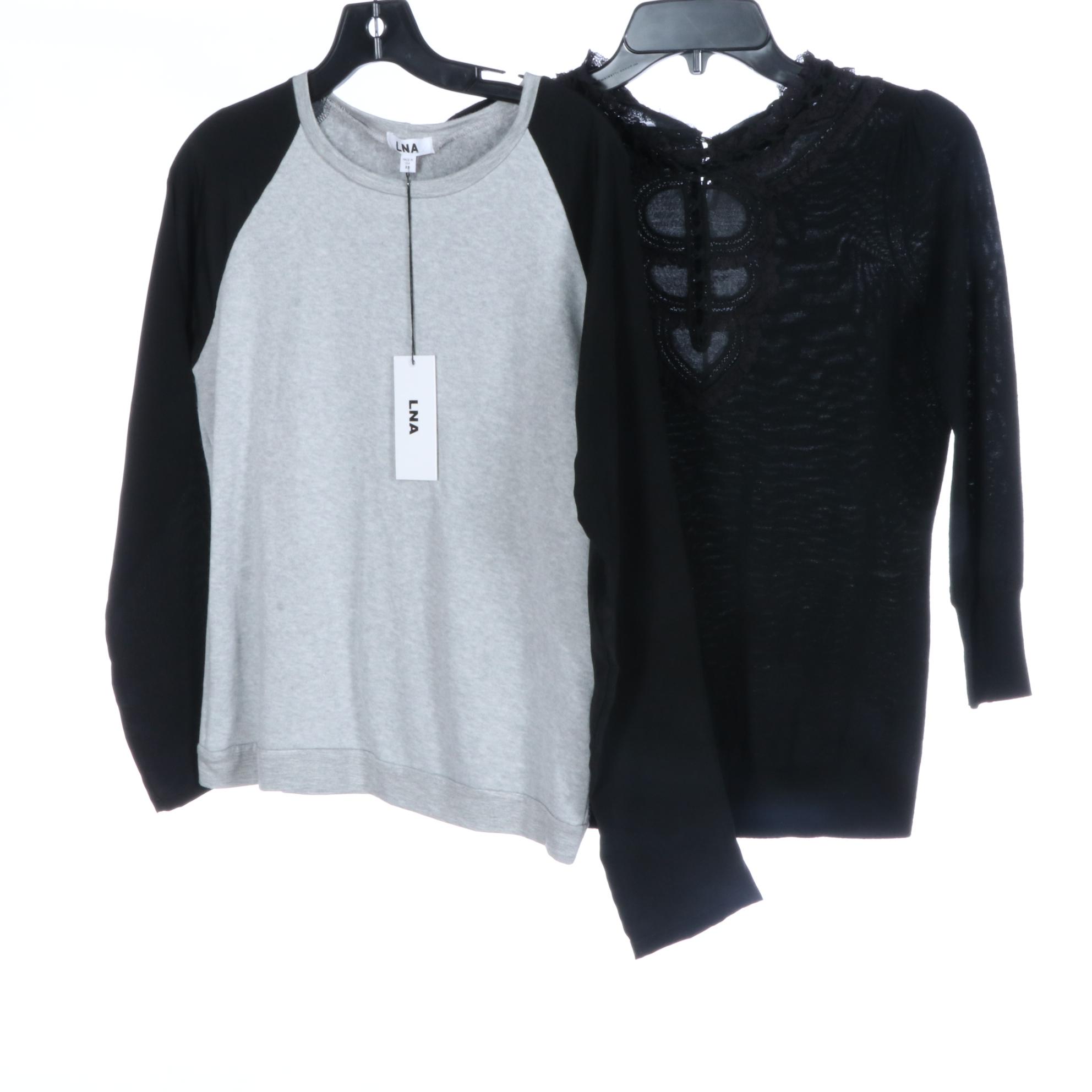 Christopher Kane and BCBGeneration Shorts with LNA, Ann Taylor and Other Tops