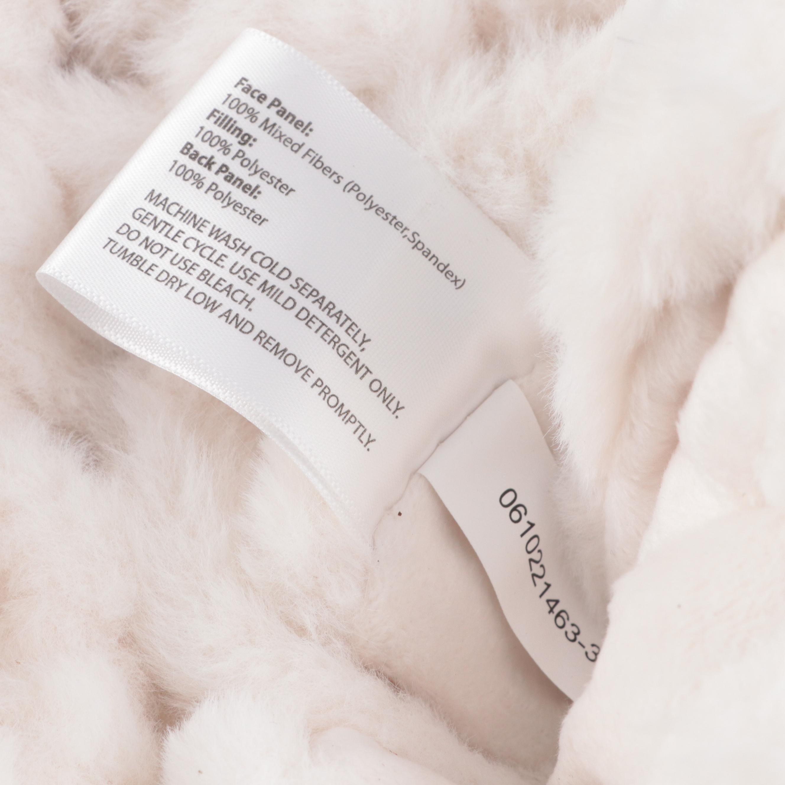 Member's Mark Hotel Premier Collection Luxury Throw in Ruched Cream